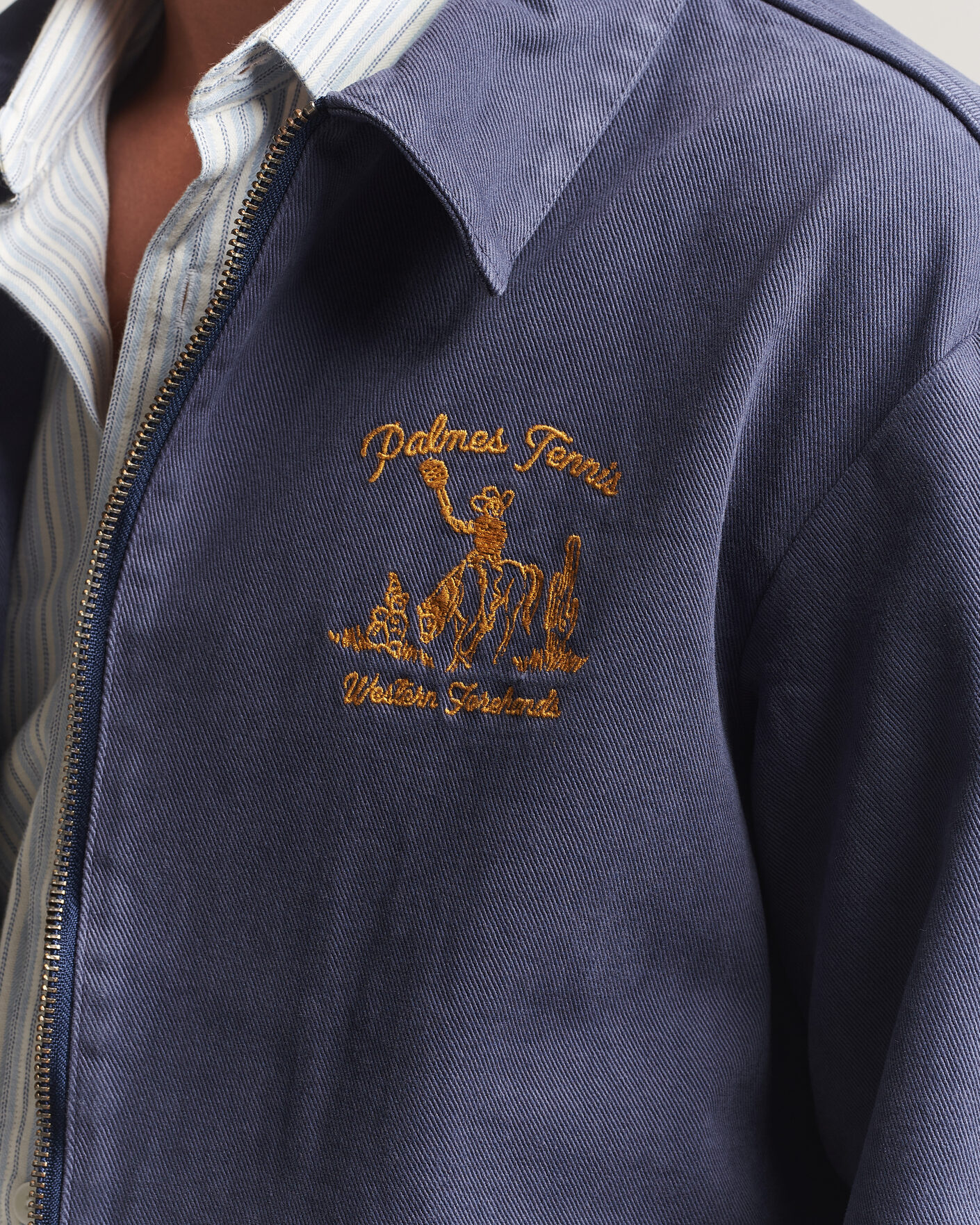Heren | Jassen | Palmes | Western Zip Jacket Navy