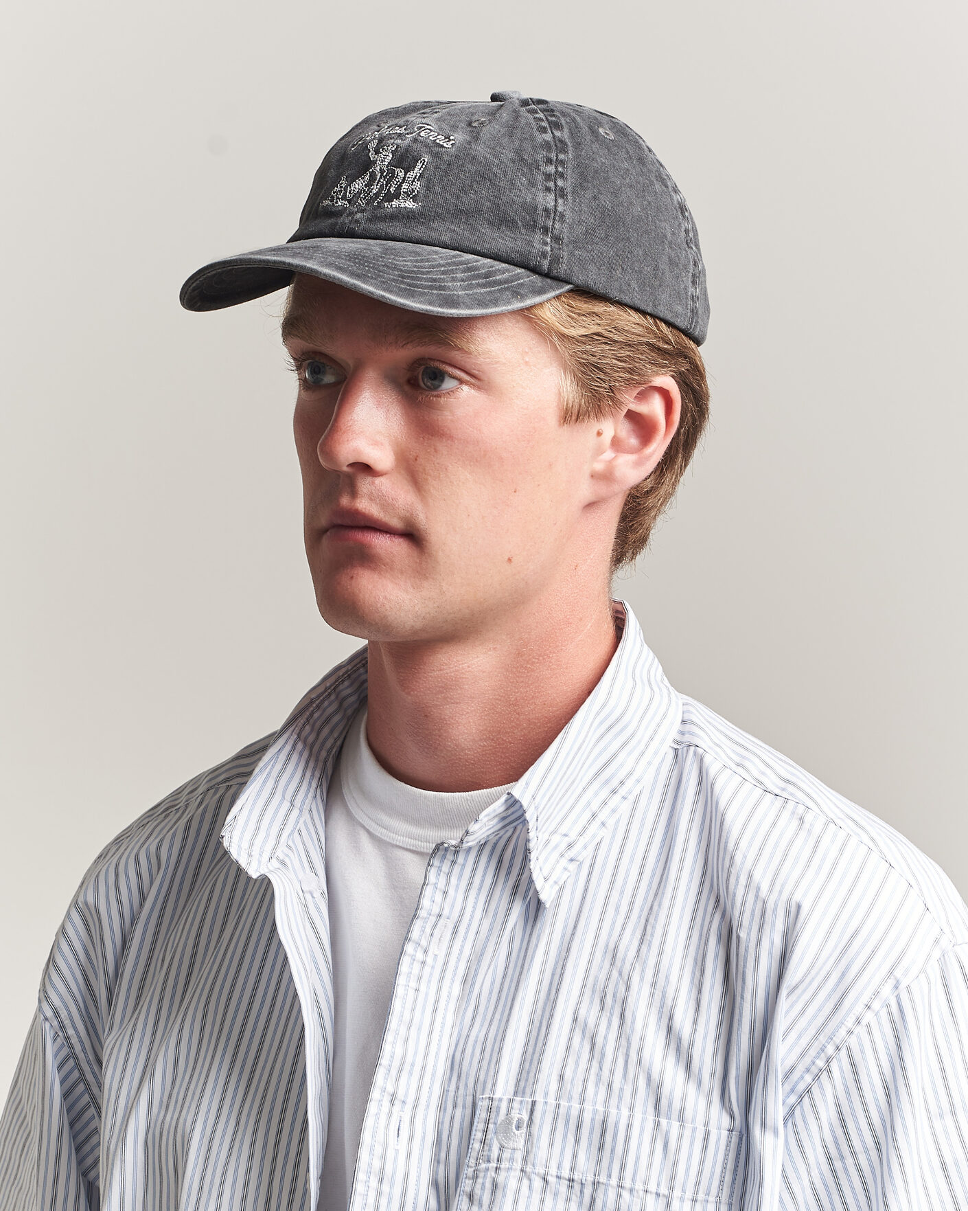 Heren | Hoeden en petten | Palmes | Western 6-Panel Cap Charcoal