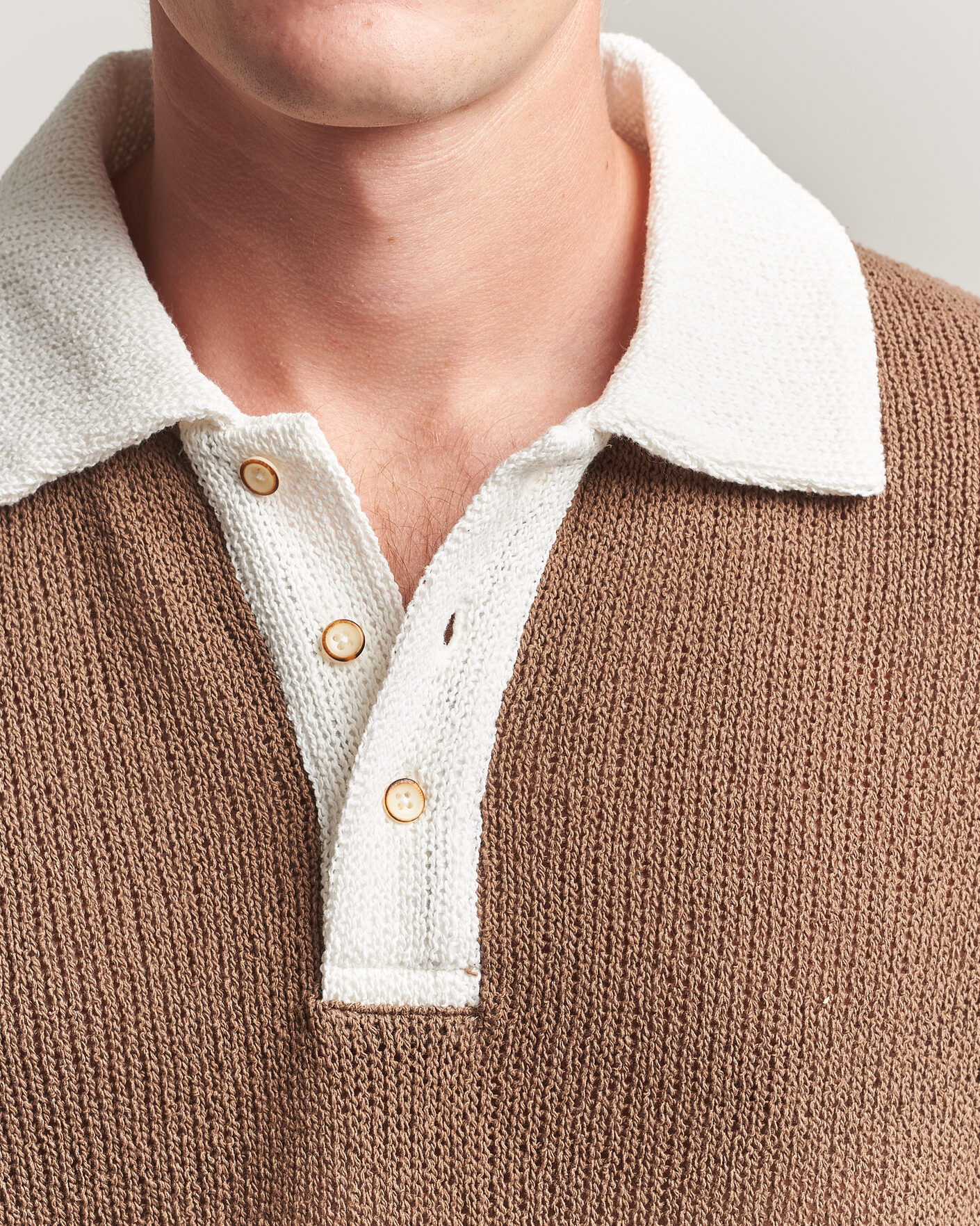 Homme | Pulls Et Tricots | Palmes | Knitted Rugby Brown