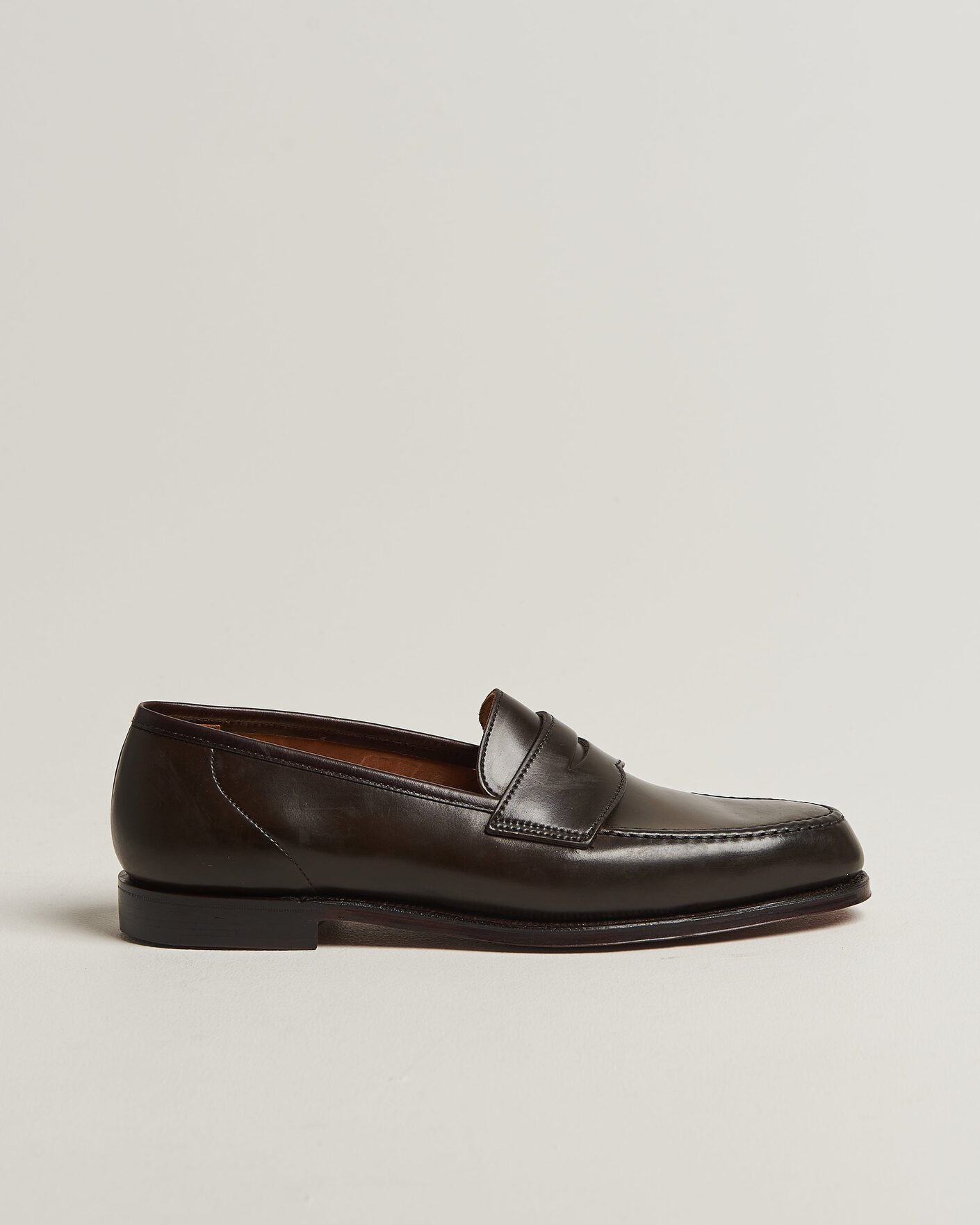 Heren | Instappers | Crockett & Jones | Harvard Dark Brown Shell Cordovan