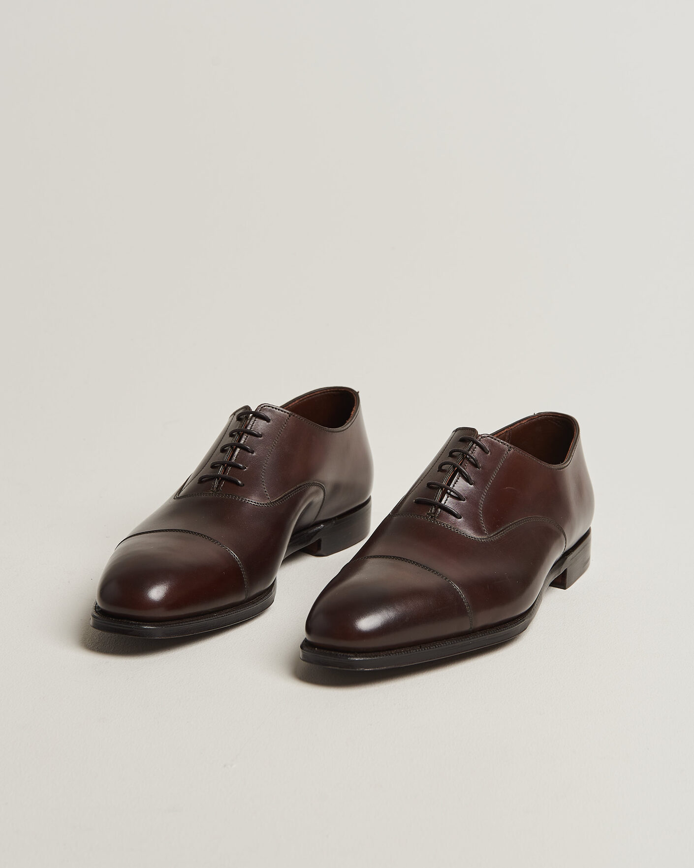 Homme | Chaussures Oxford | Crockett & Jones | Audley Handgrade Oxford Dark Brown Antique Calf