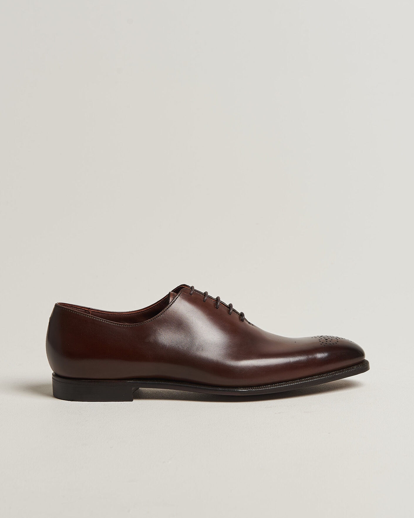 Homme | Chaussures Oxford | Crockett & Jones | Weymouth 2 Handgrade Wholecut Dk Brown Antique Calf