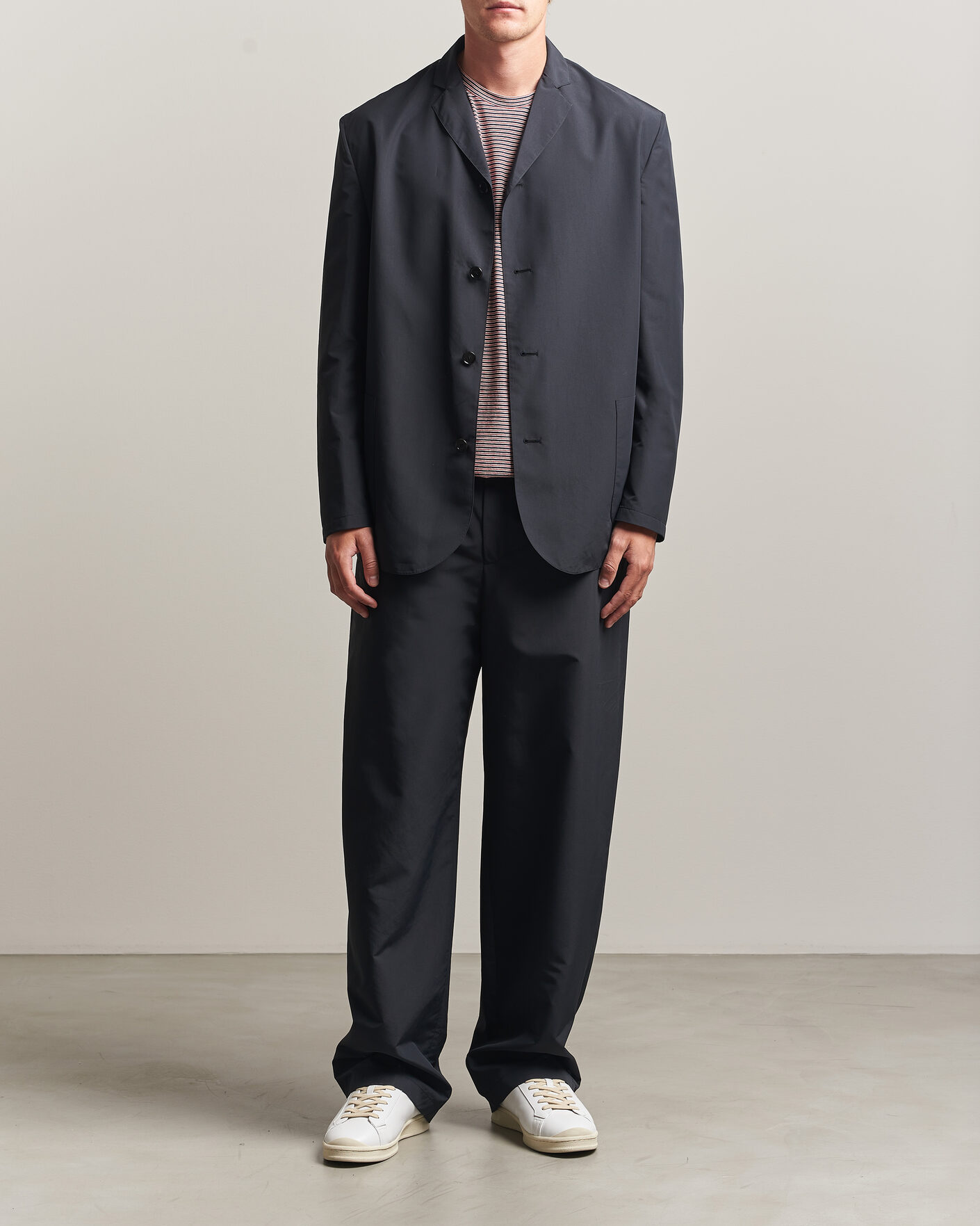 Heren | Broeken | Jil Sander | Drawstring Trousers Black