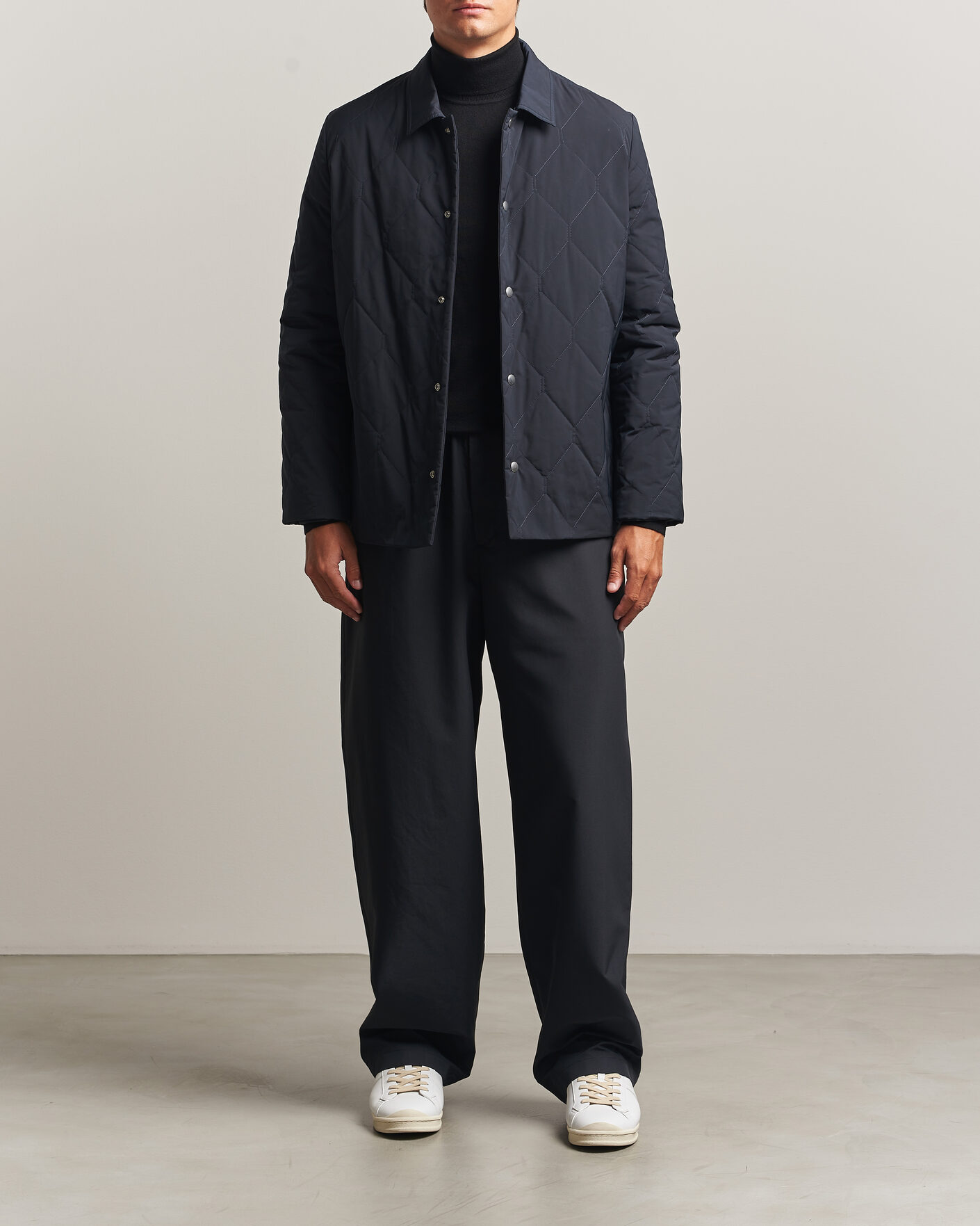 Heren | Jassen | Jil Sander | Quilted Down Jacket Navy