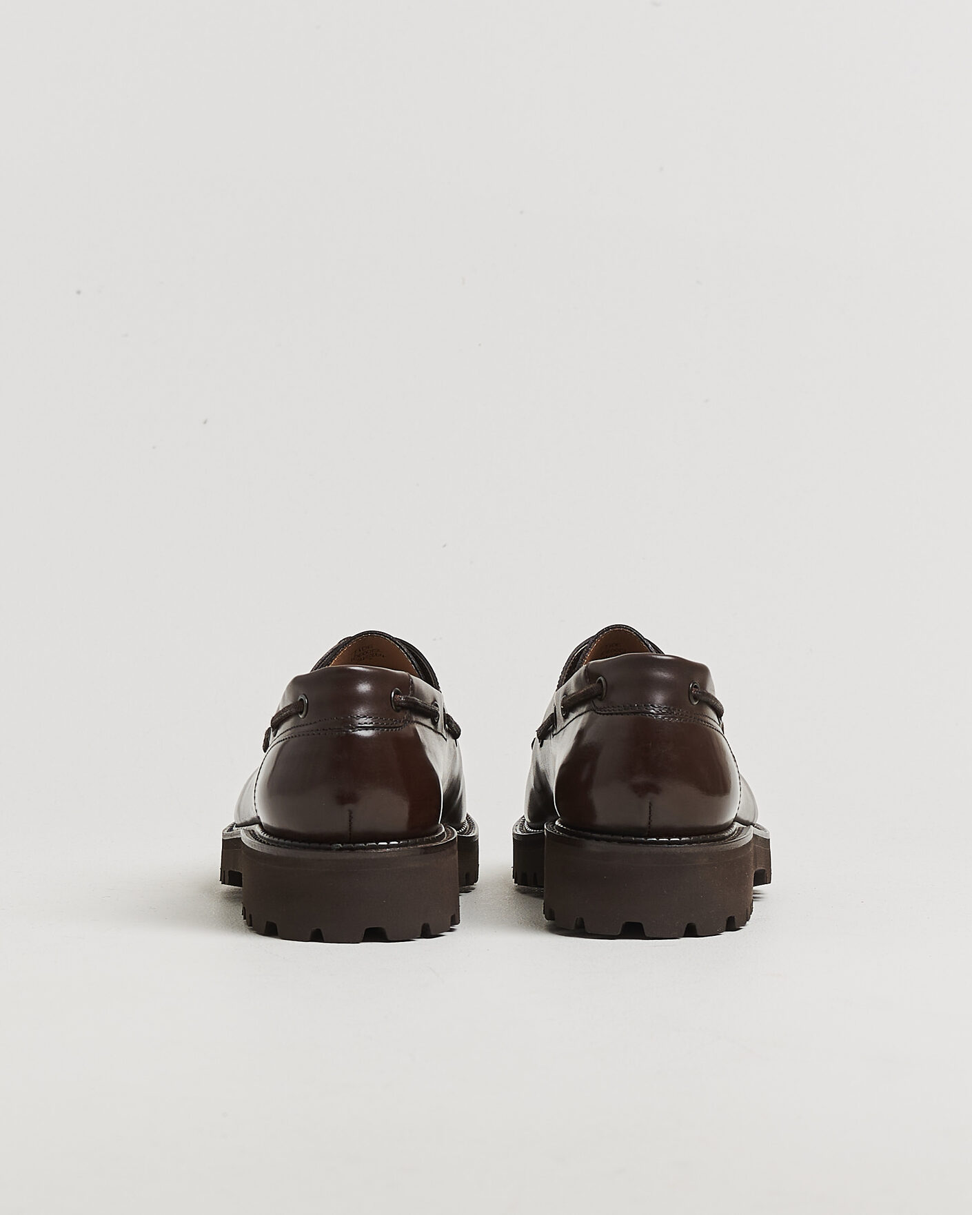 Homme | Derbies | John Lobb | Tide Moc Toe Derby Dark Brown Calf