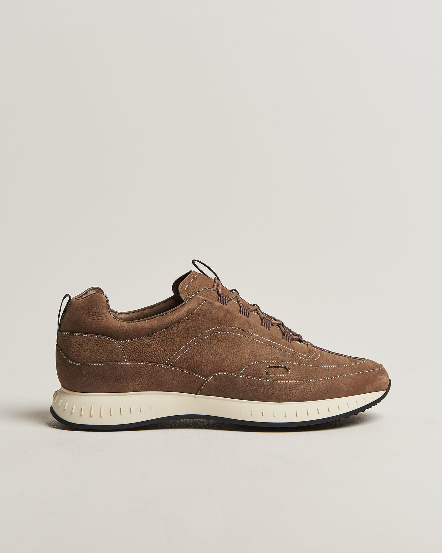 Homme | Baskets | John Lobb | Stream Running Sneakers Moka Nubuck