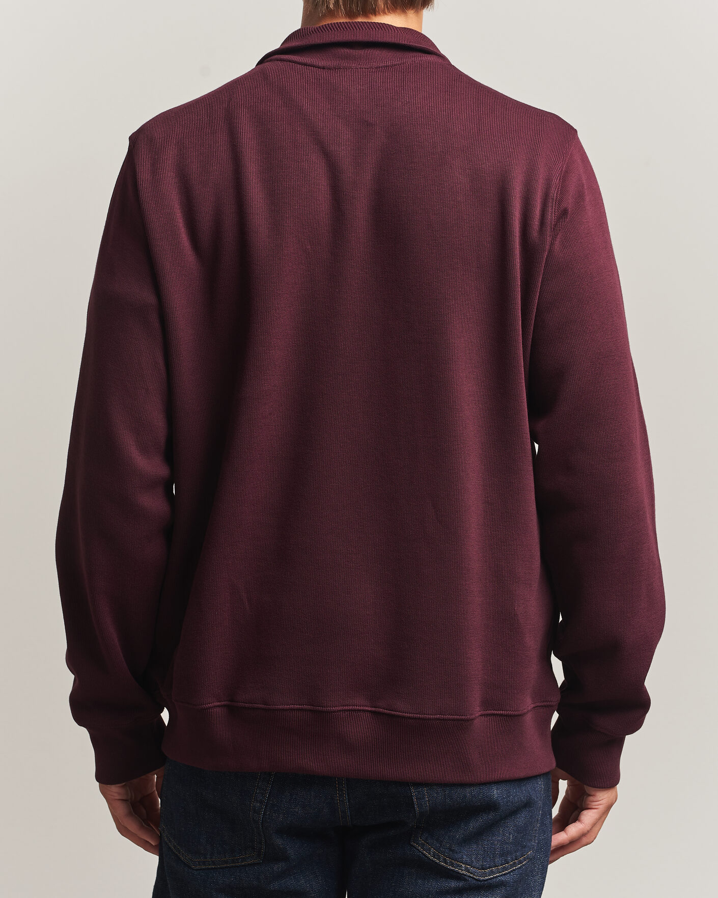 Homme | Pulls Et Tricots | Lacoste | Rib Interlock Half Zip Oxalis