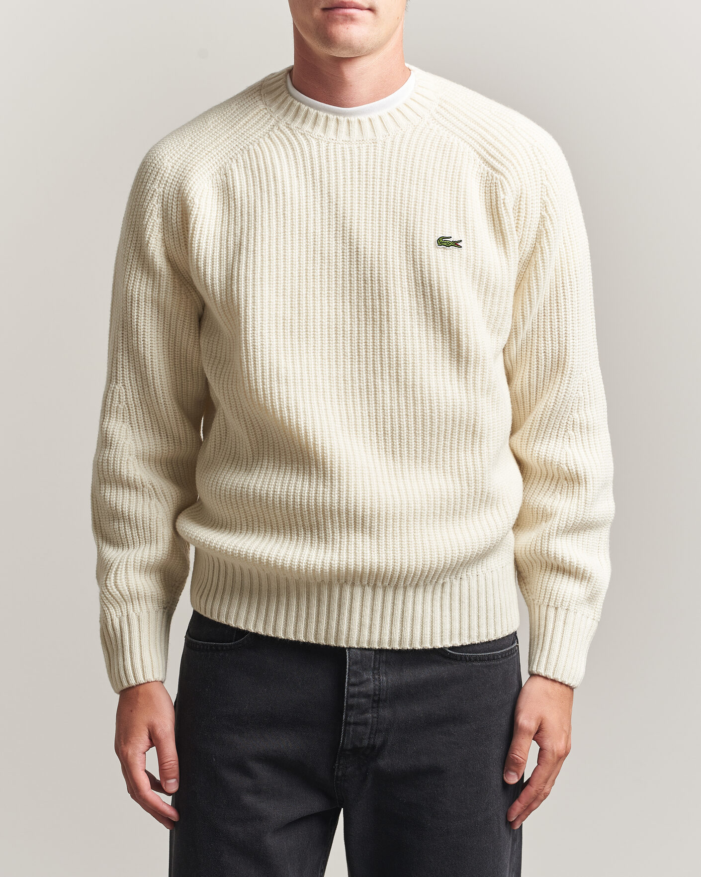 Homme | Pulls Et Tricots | Lacoste | Heavy Wool Knitted Sweater Lapland