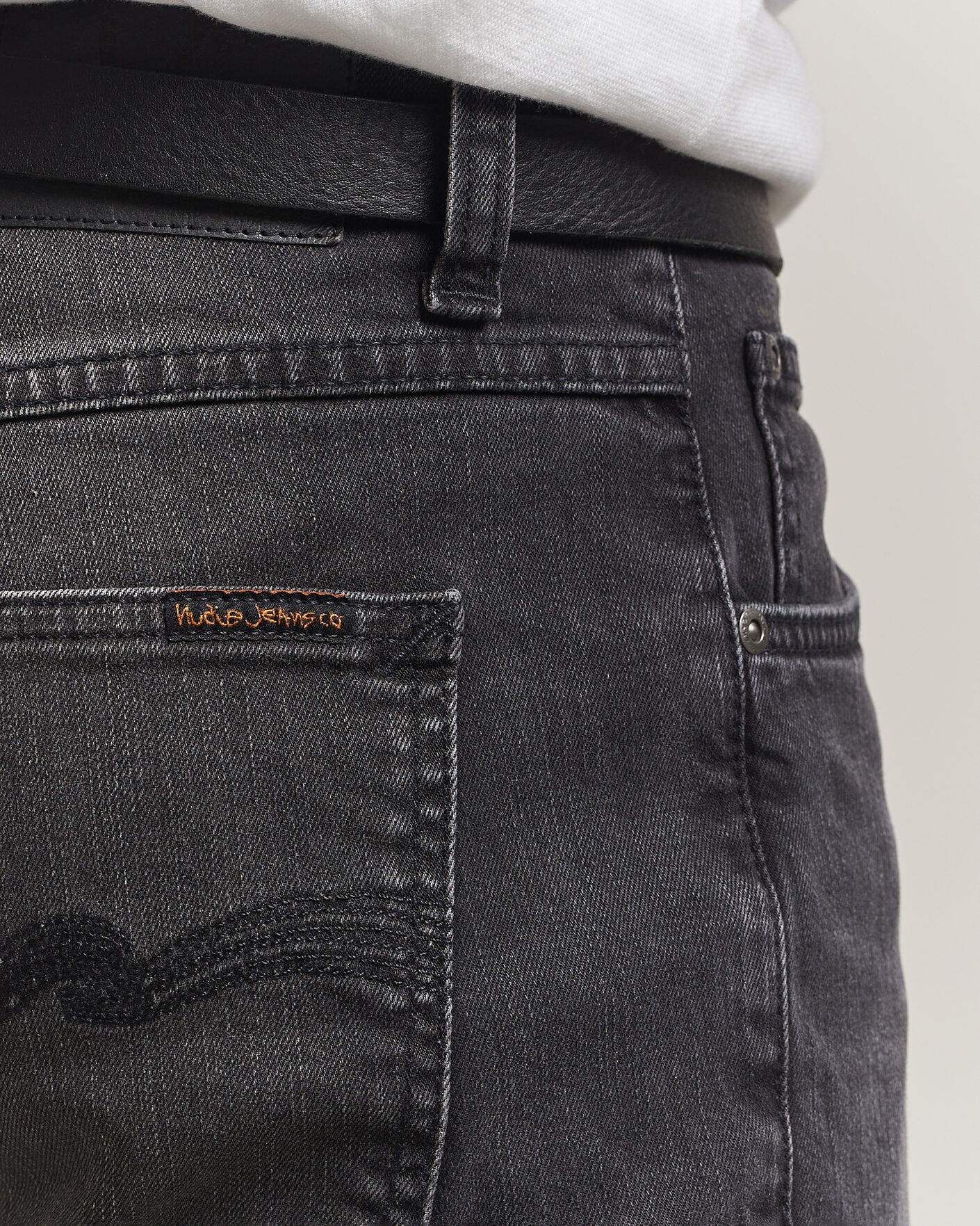 Homme | Jeans | Nudie Jeans | Solid Ollie Jeans Black Mist