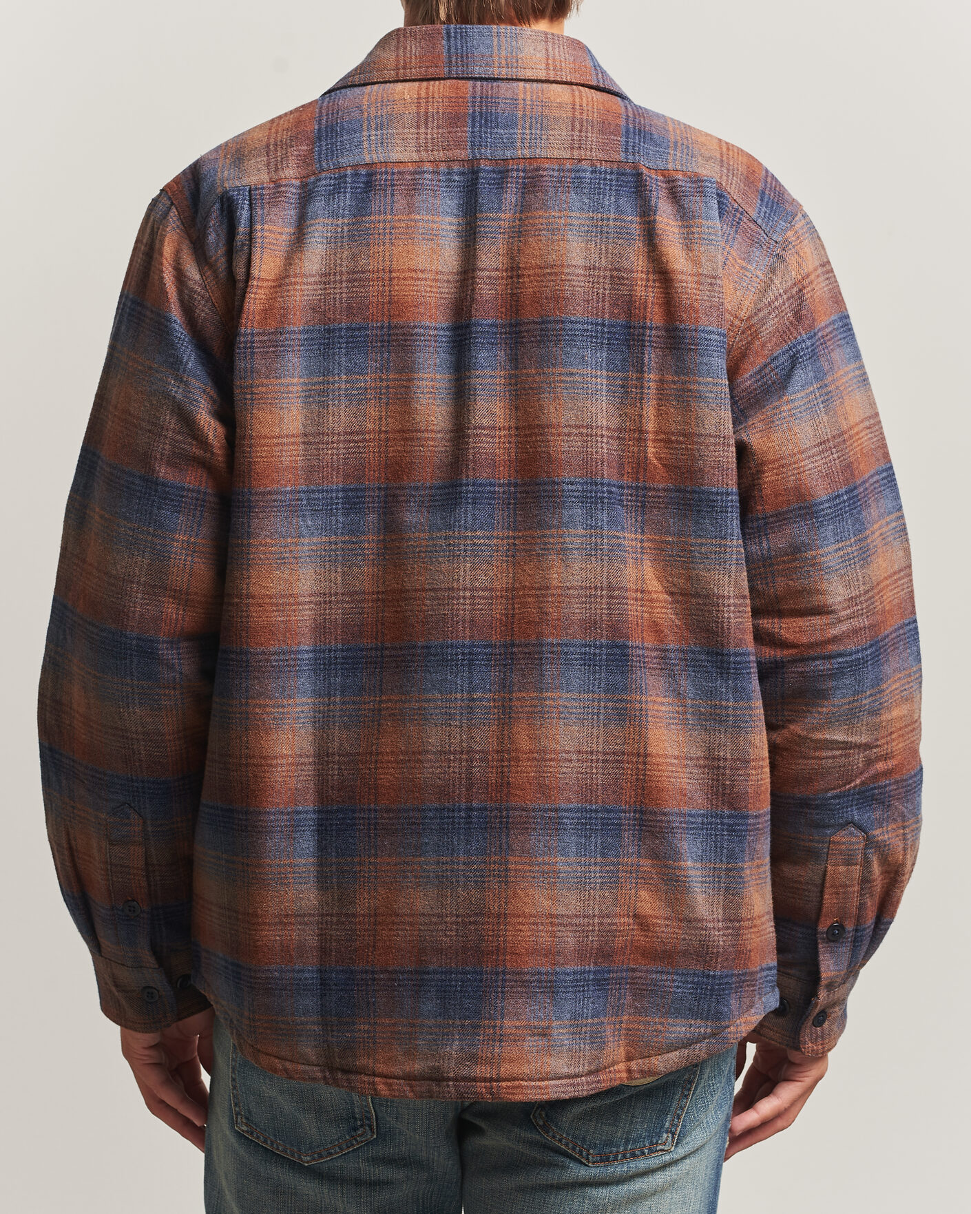 Heren | Overhemden | Nudie Jeans | Glenn Padded Checked Overshirt Multi