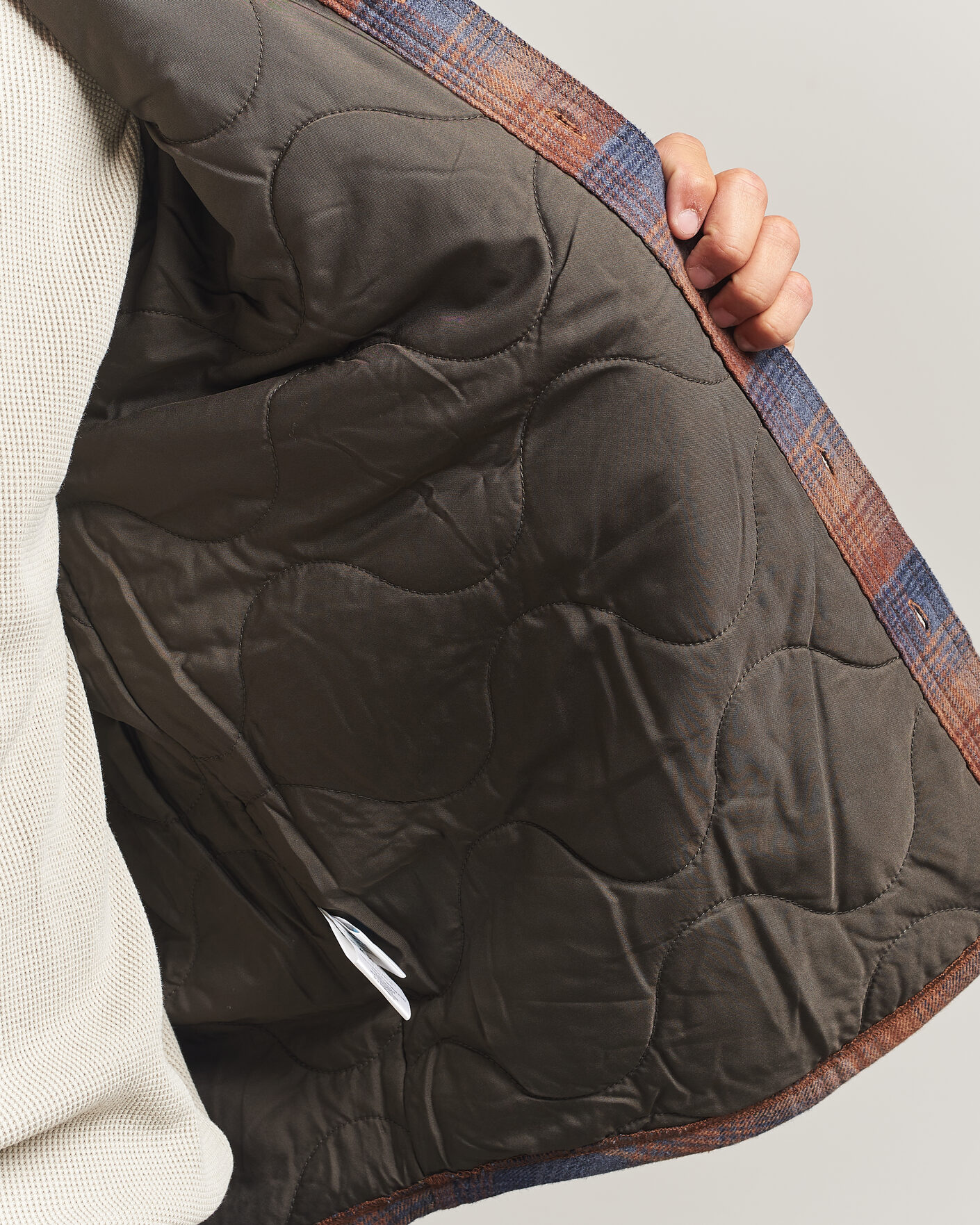 Heren | Overhemden | Nudie Jeans | Glenn Padded Checked Overshirt Multi