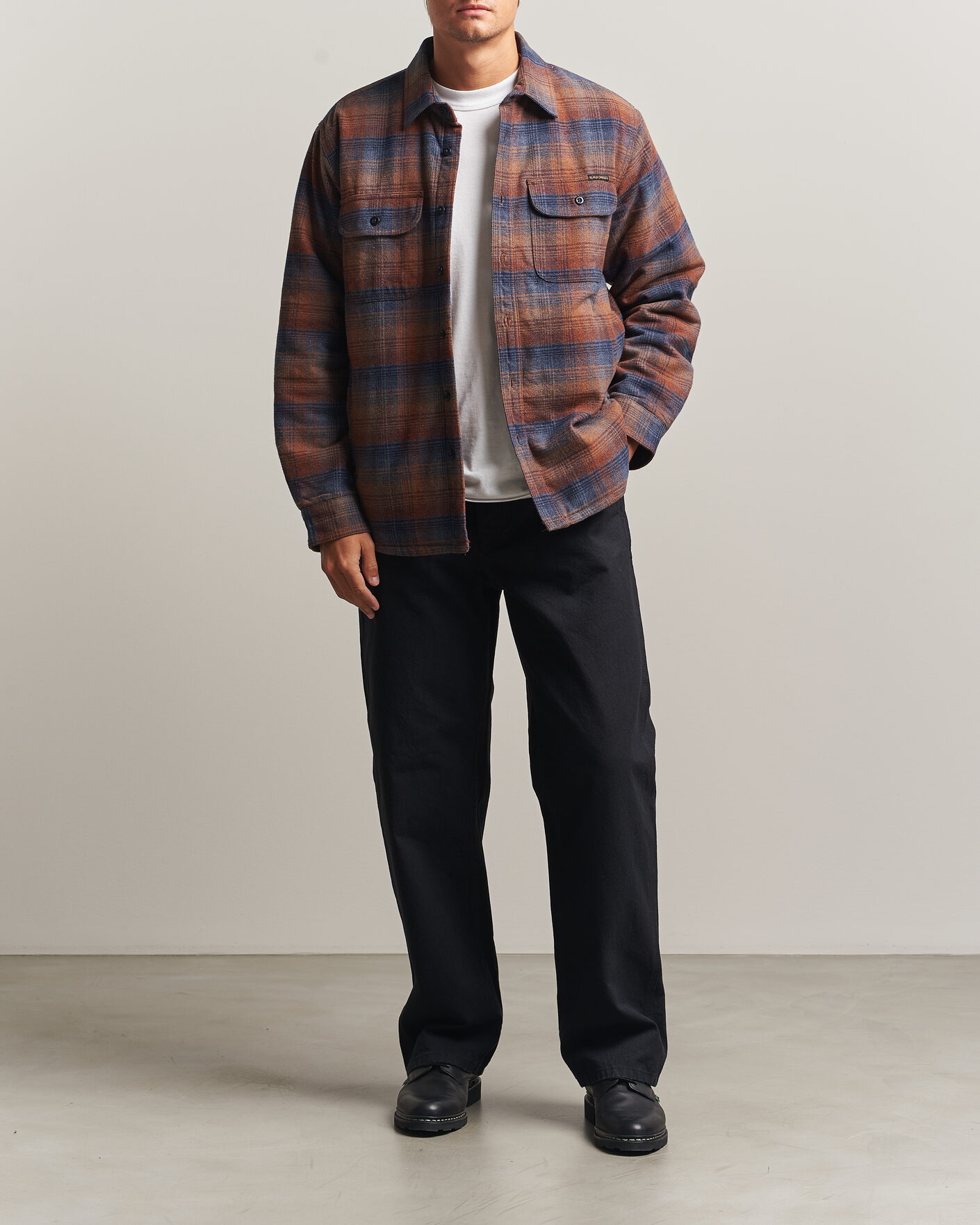 Homme | Pantalons | Nudie Jeans | Tuff Tony Duck Canvas Pants Black