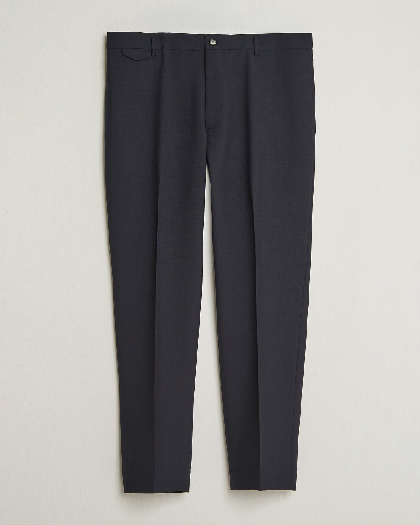 Heren | Broeken | Santaniello | Wool Trousers Navy
