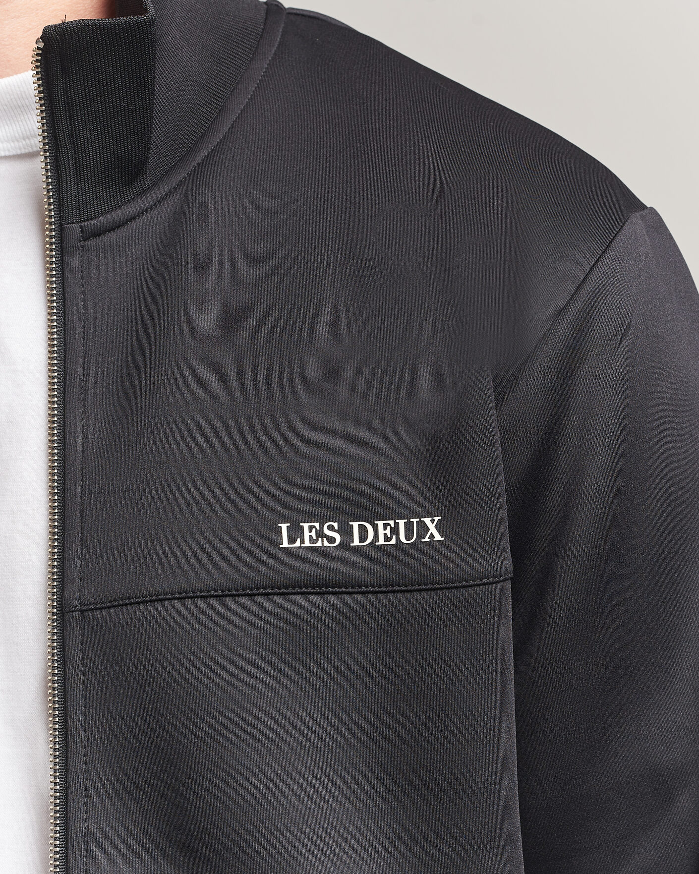 Homme | Pulls Et Tricots | LES DEUX | Ballier Track Jacket Black