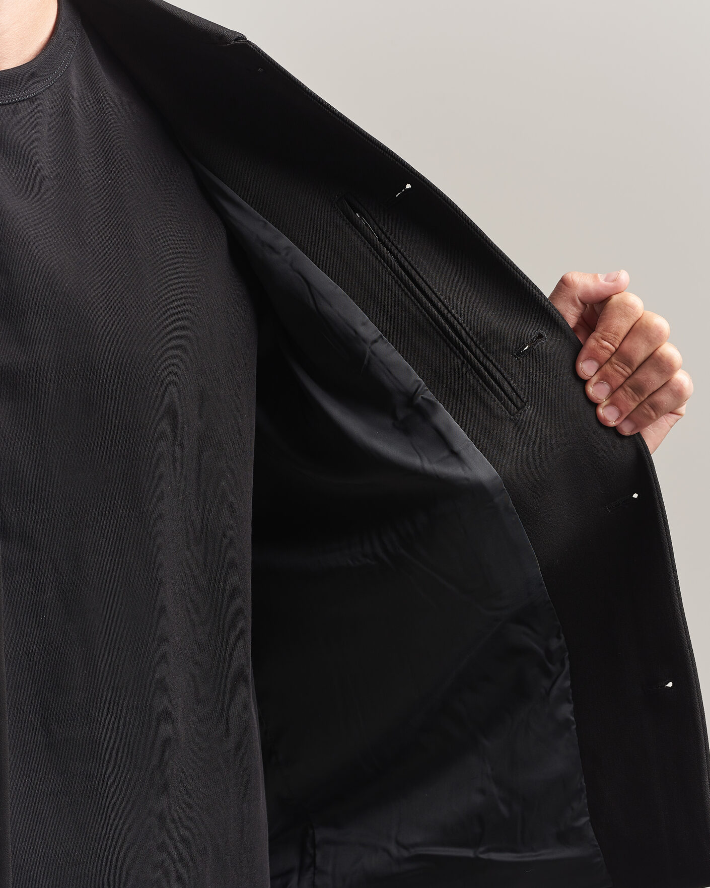 Homme | Chemises | LES DEUX | Marsielle Hybrid Jacket Black