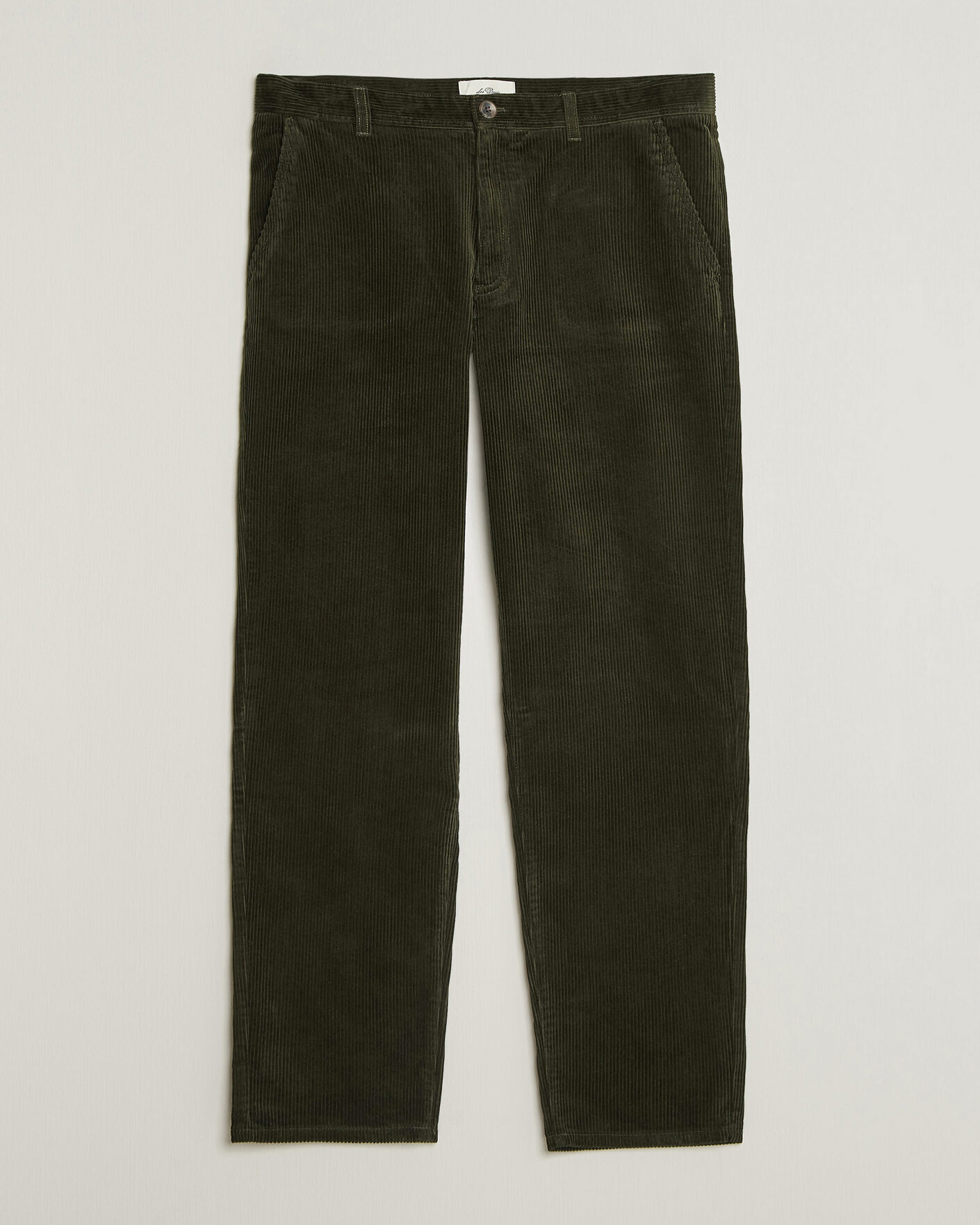 Heren | Broeken | LES DEUX | Corduroy Tapered Pants Rosin Green