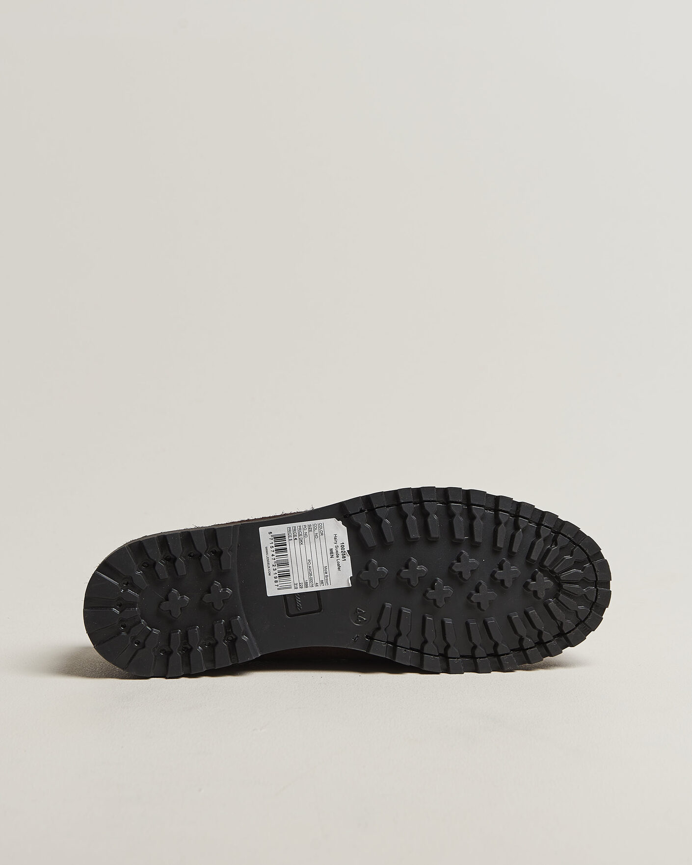 Homme | Loafers | LES DEUX | Hairy Suede Loafer Molé Brown
