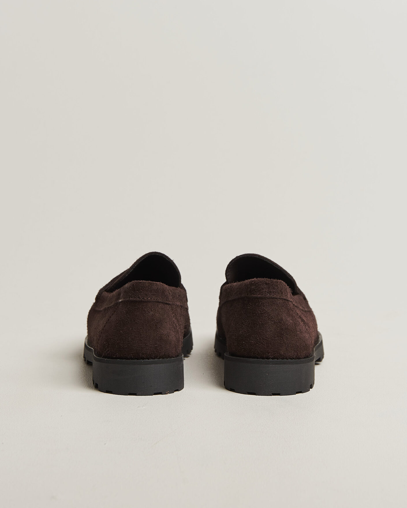 Homme | Loafers | LES DEUX | Hairy Suede Loafer Molé Brown
