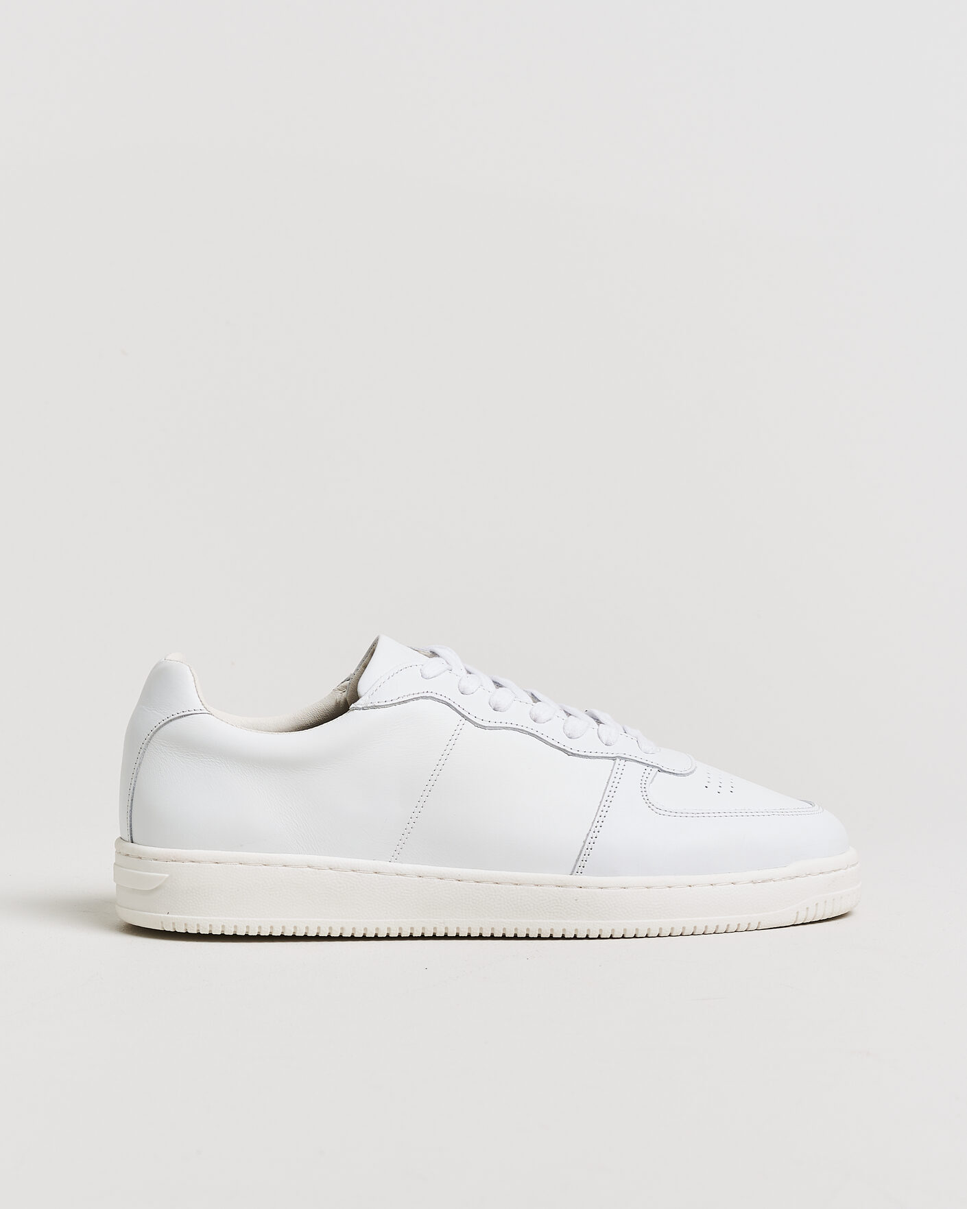 Heren | Sneakers | LES DEUX | Sporty Leather Sneaker White