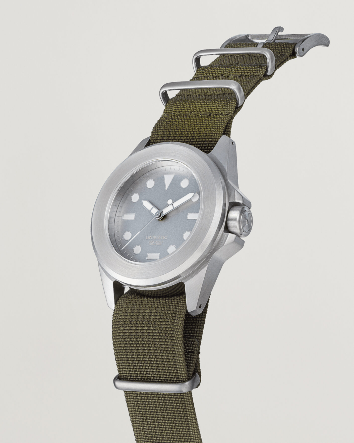 Heren | UNIMATIC Modello Quattro Limited Military Watch Grey | UNIMATIC | Modello Quattro Limited Military Watch Grey