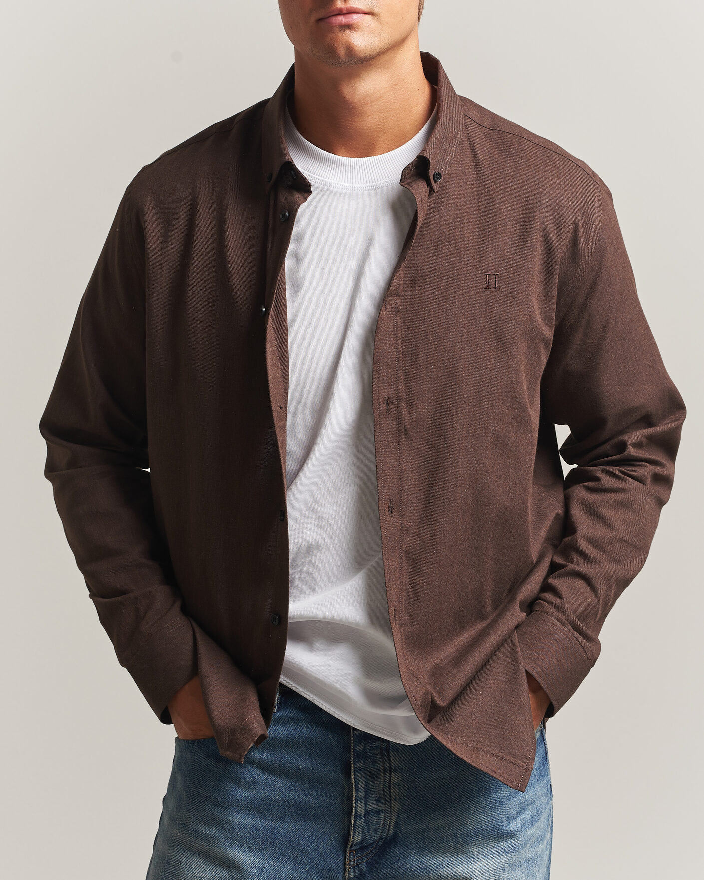 Heren | Overhemden | LES DEUX | Soft Flannel Shirt Delicioso