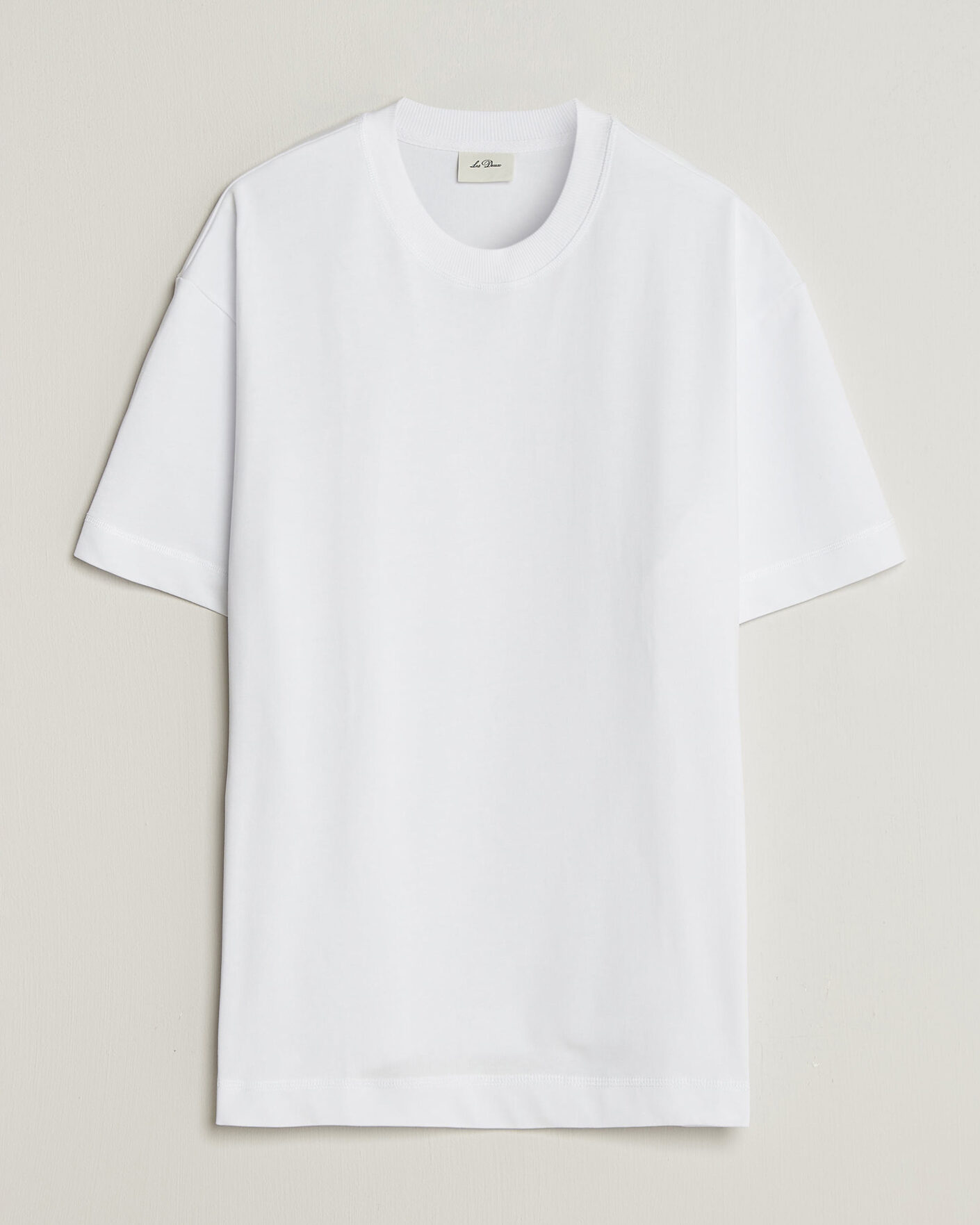 Heren | T-shirts | LES DEUX | Heavyweight T-Shirt White