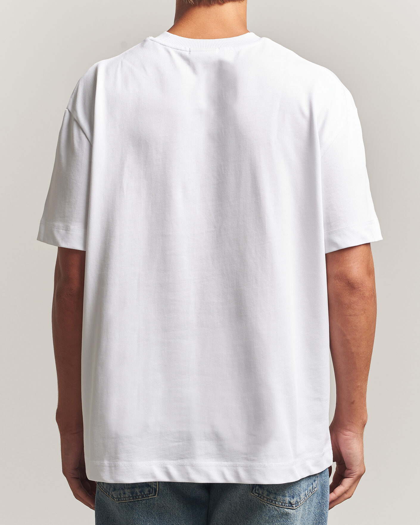 Heren | T-shirts | LES DEUX | Heavyweight T-Shirt White