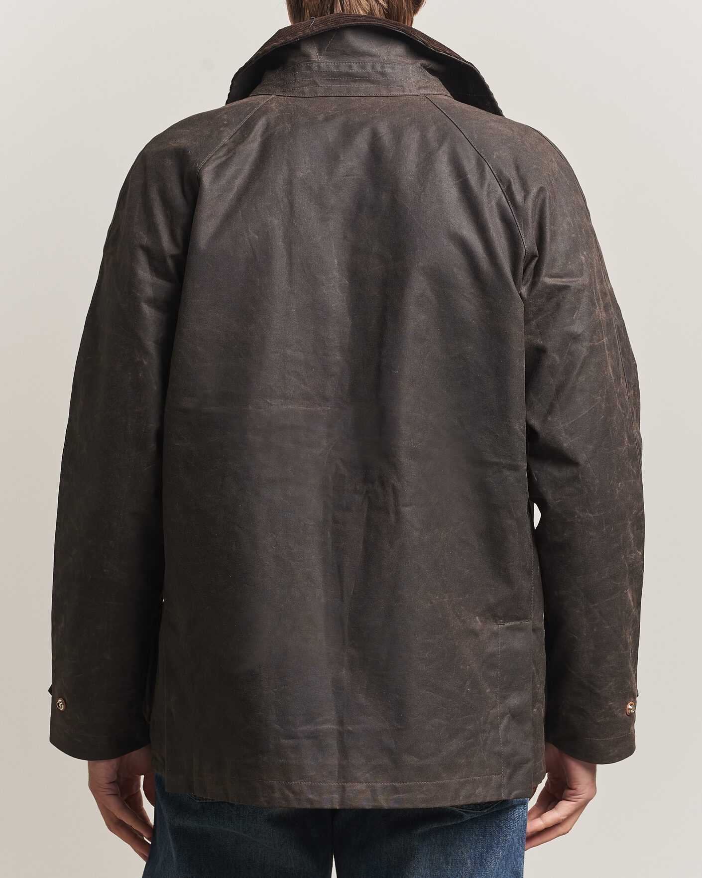 Heren | Jassen | Manifattura Ceccarelli | Rain Caban Wax Cloth Chocolate