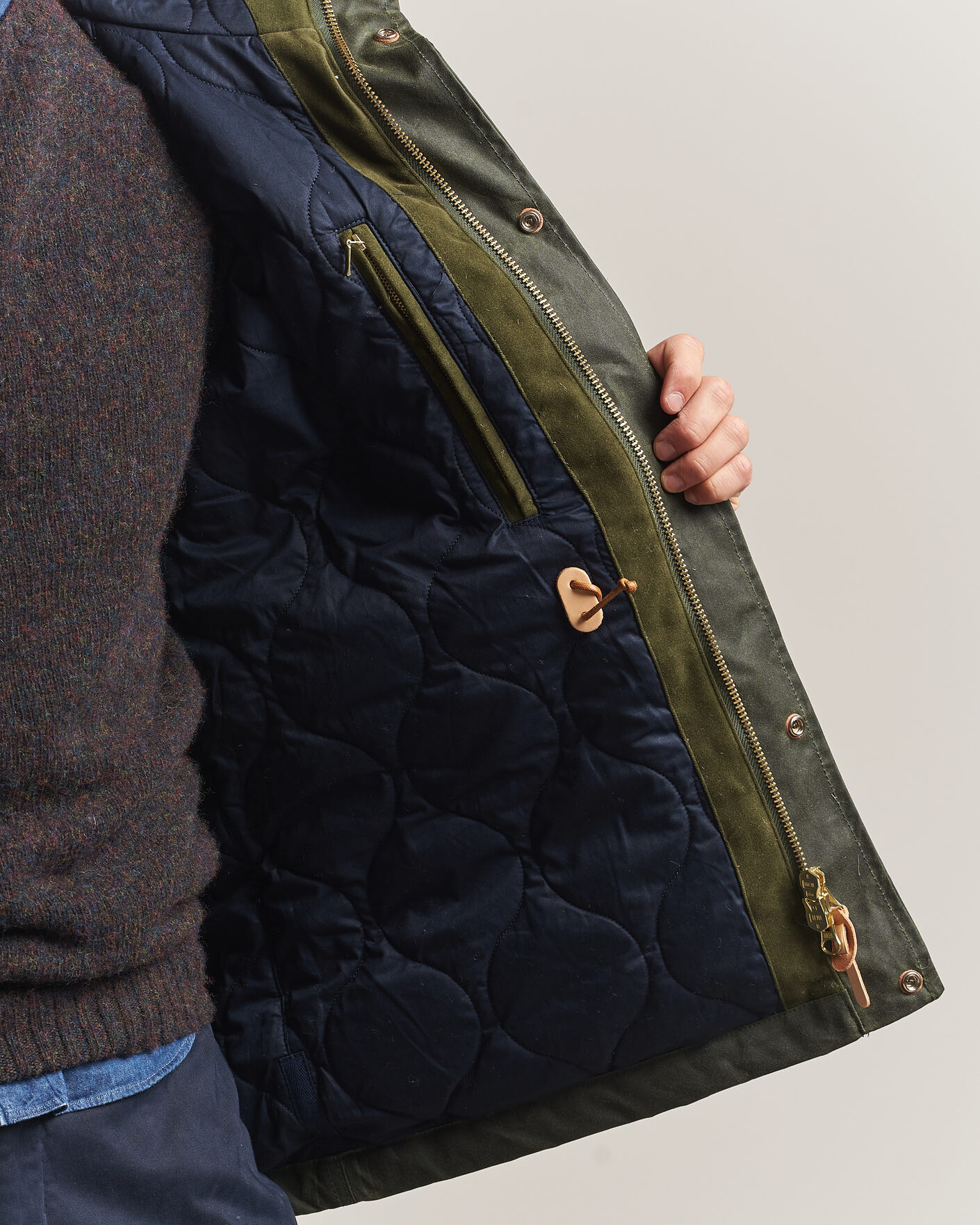 Homme | Manteaux Et Vestes | Manifattura Ceccarelli | New Fisherman Parka Dark Green