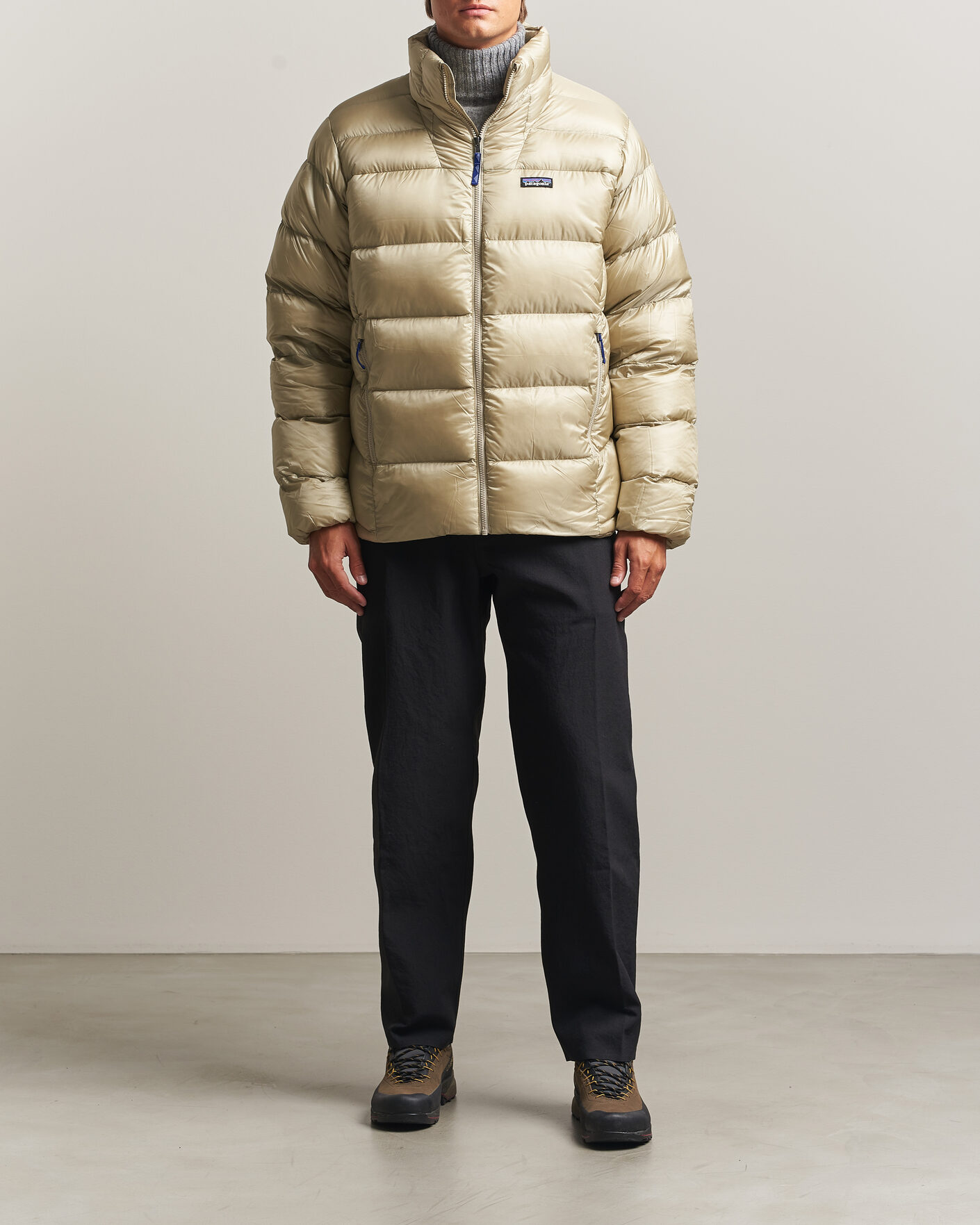 Homme | Manteaux Et Vestes | Patagonia | Fitz Roy Down Jacket Weathered Stone