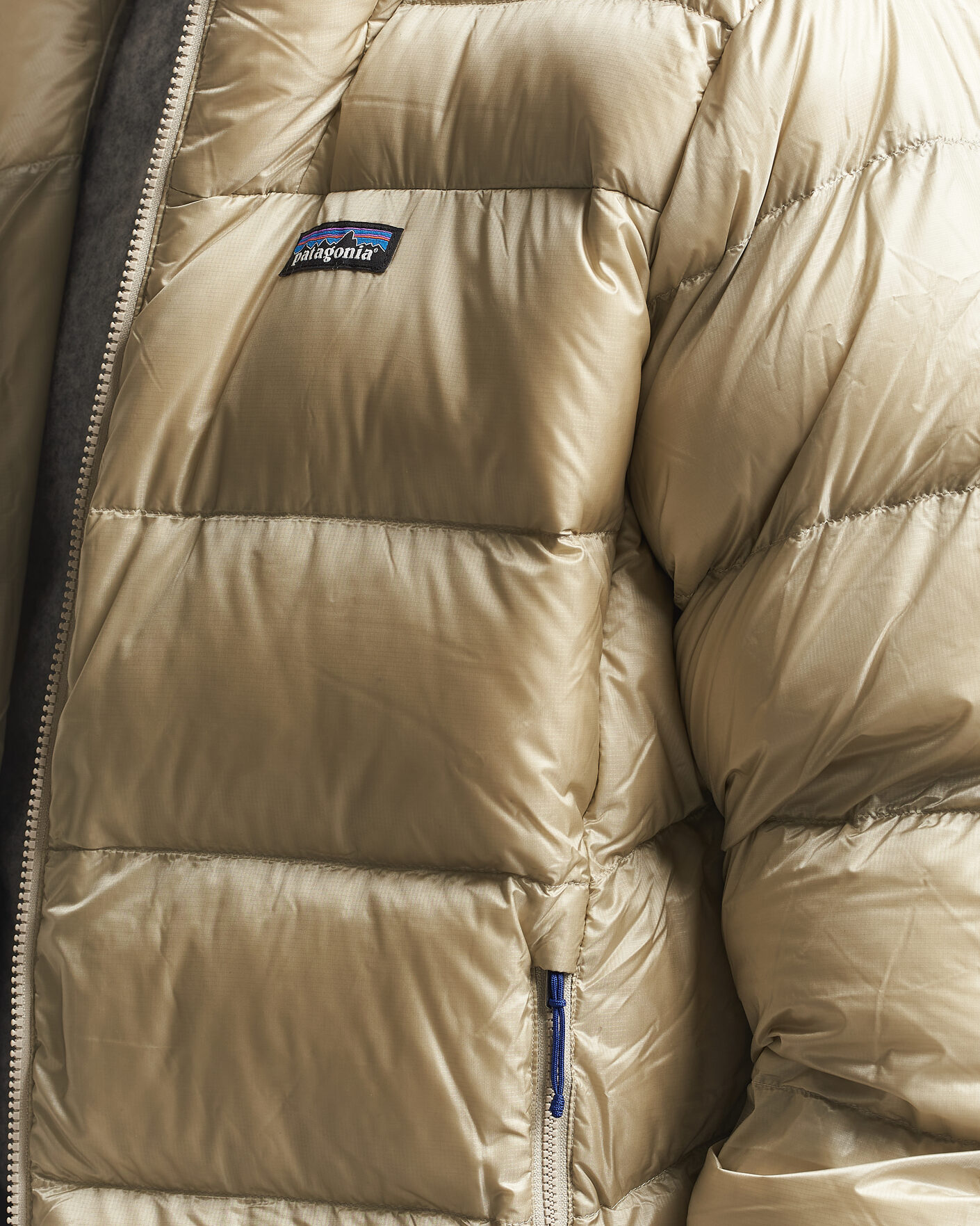 Homme | Manteaux Et Vestes | Patagonia | Fitz Roy Down Jacket Weathered Stone