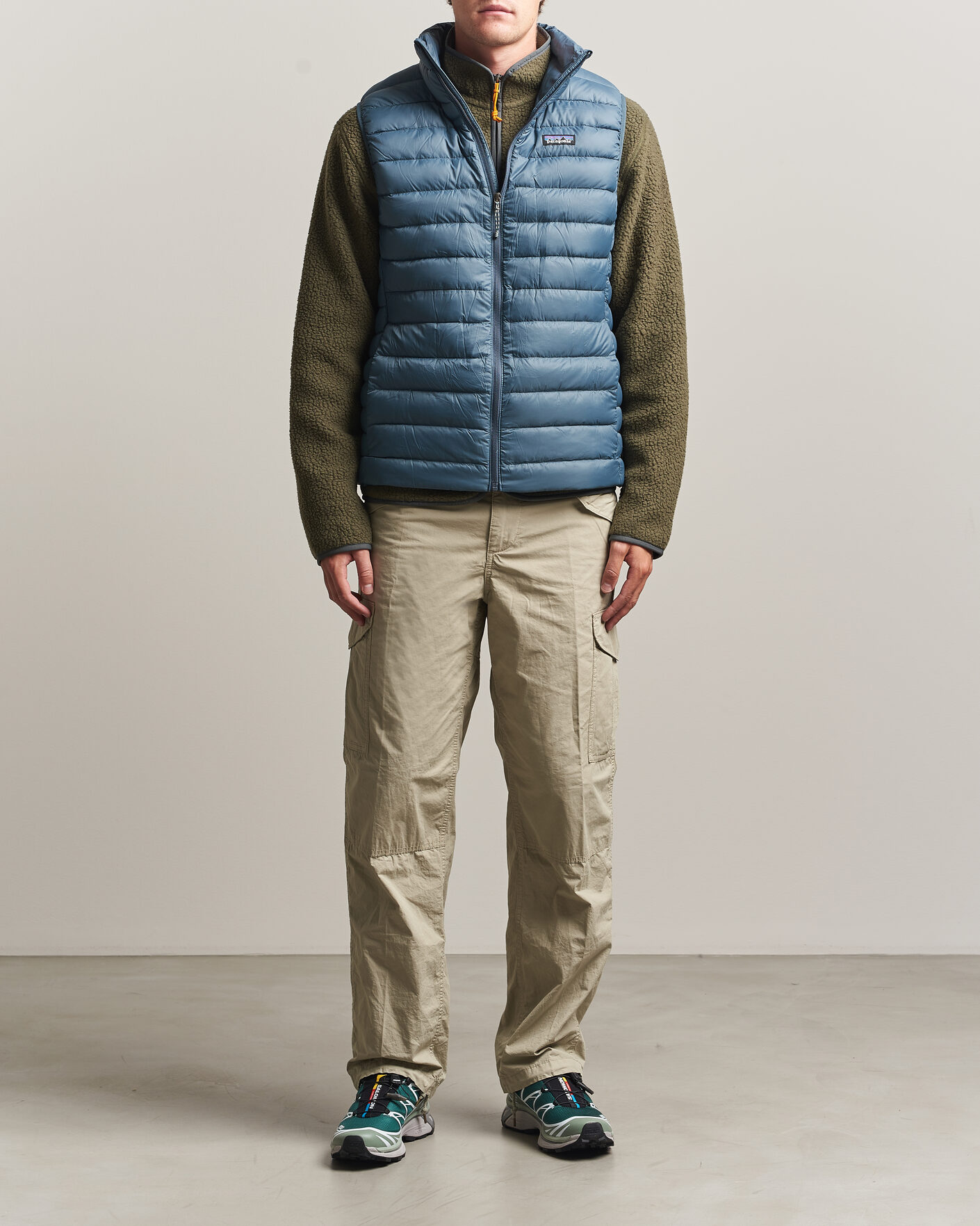 Homme | Gilets | Patagonia | Sweater Vest Summit Blue