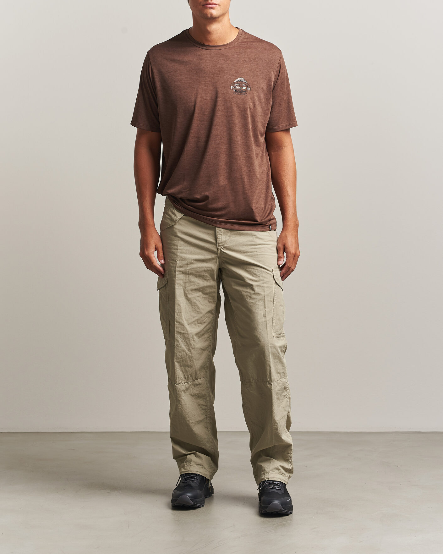 Homme | T-shirts | Patagonia | Cap Cool Daily Shirt Berm Brown