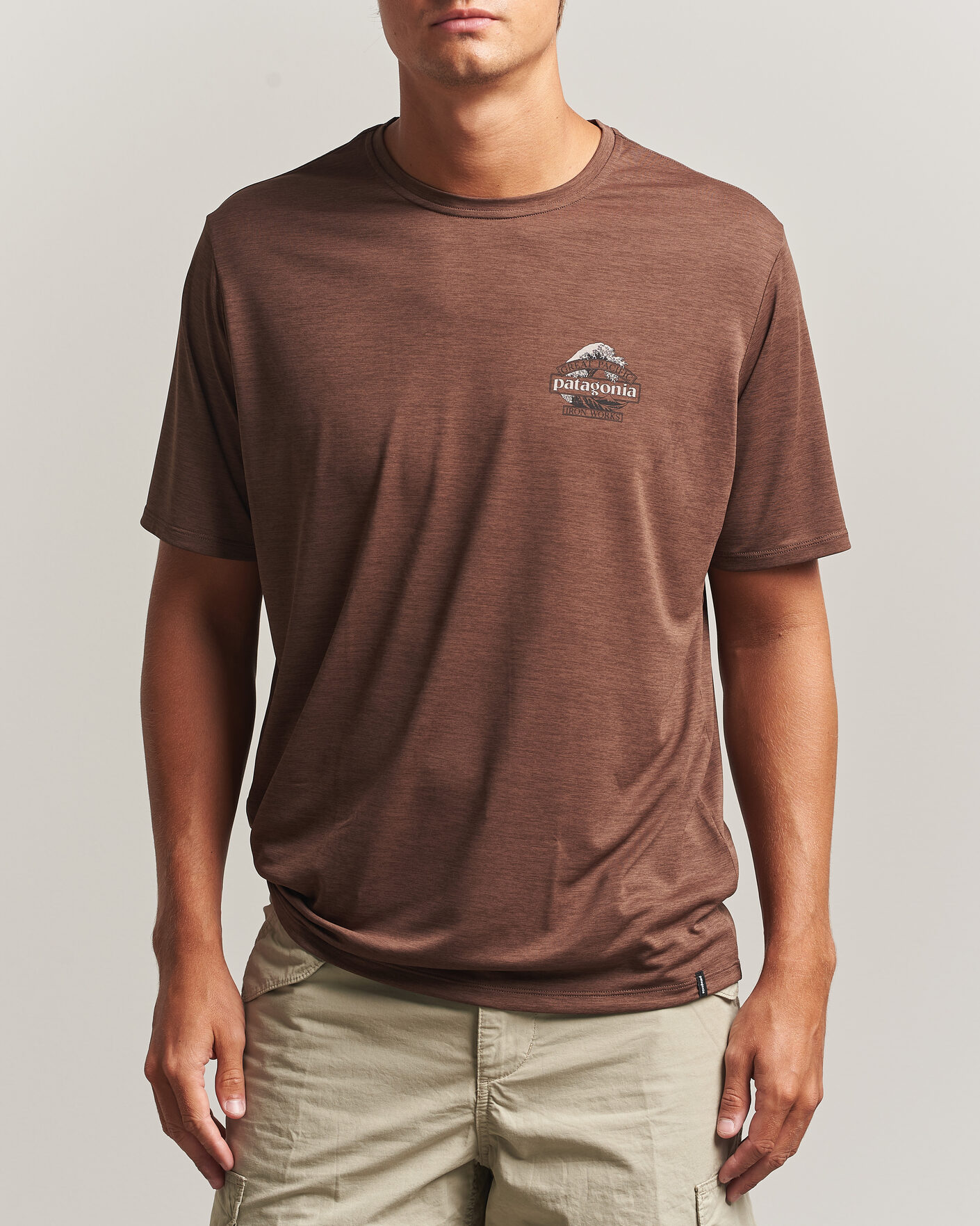 Homme | T-shirts | Patagonia | Cap Cool Daily Shirt Berm Brown
