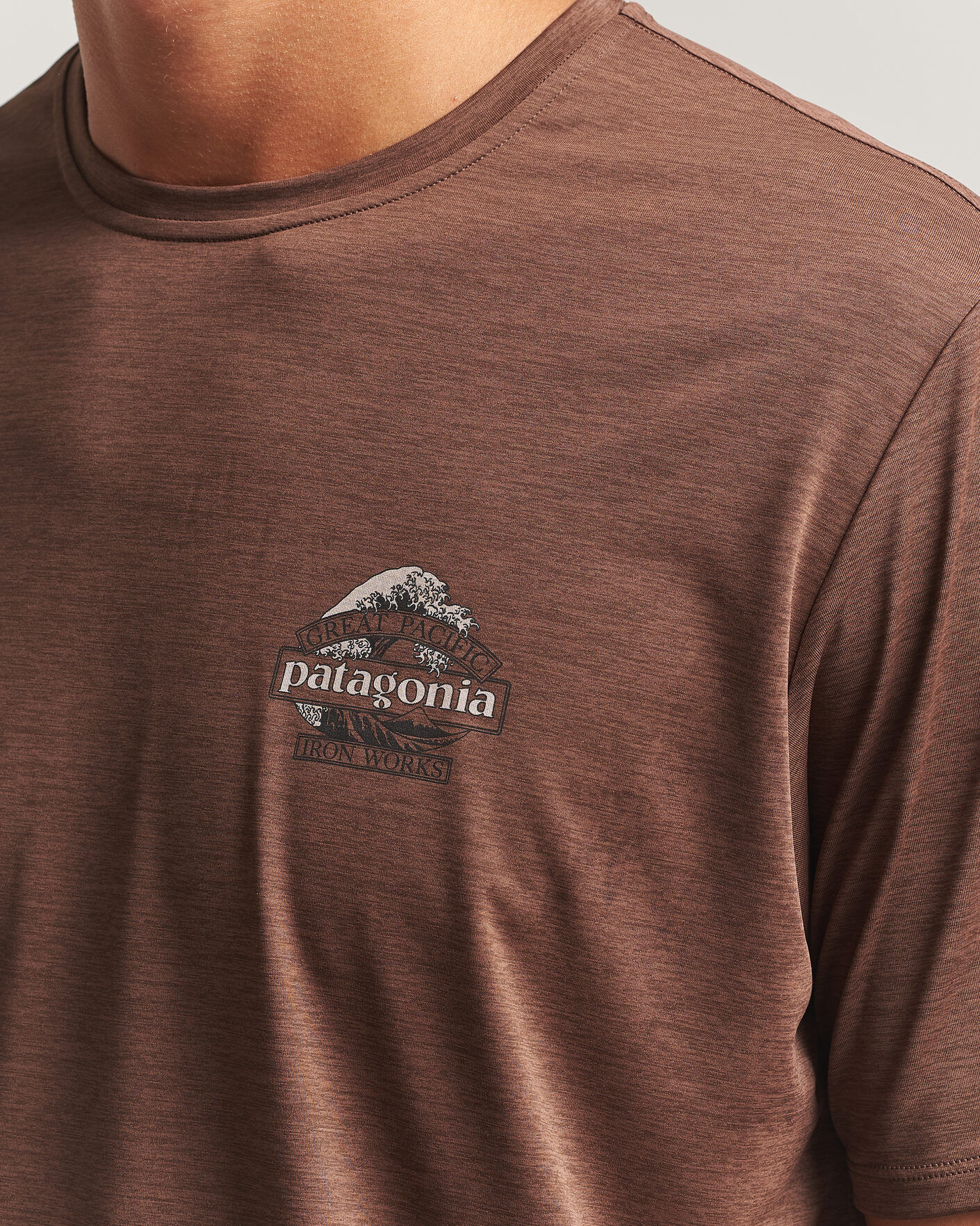 Homme | T-shirts | Patagonia | Cap Cool Daily Shirt Berm Brown