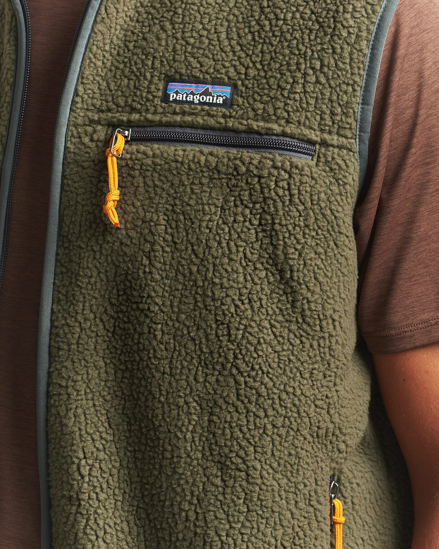 Heren | Gilets | Patagonia | Retro Pile Vest Basin Green