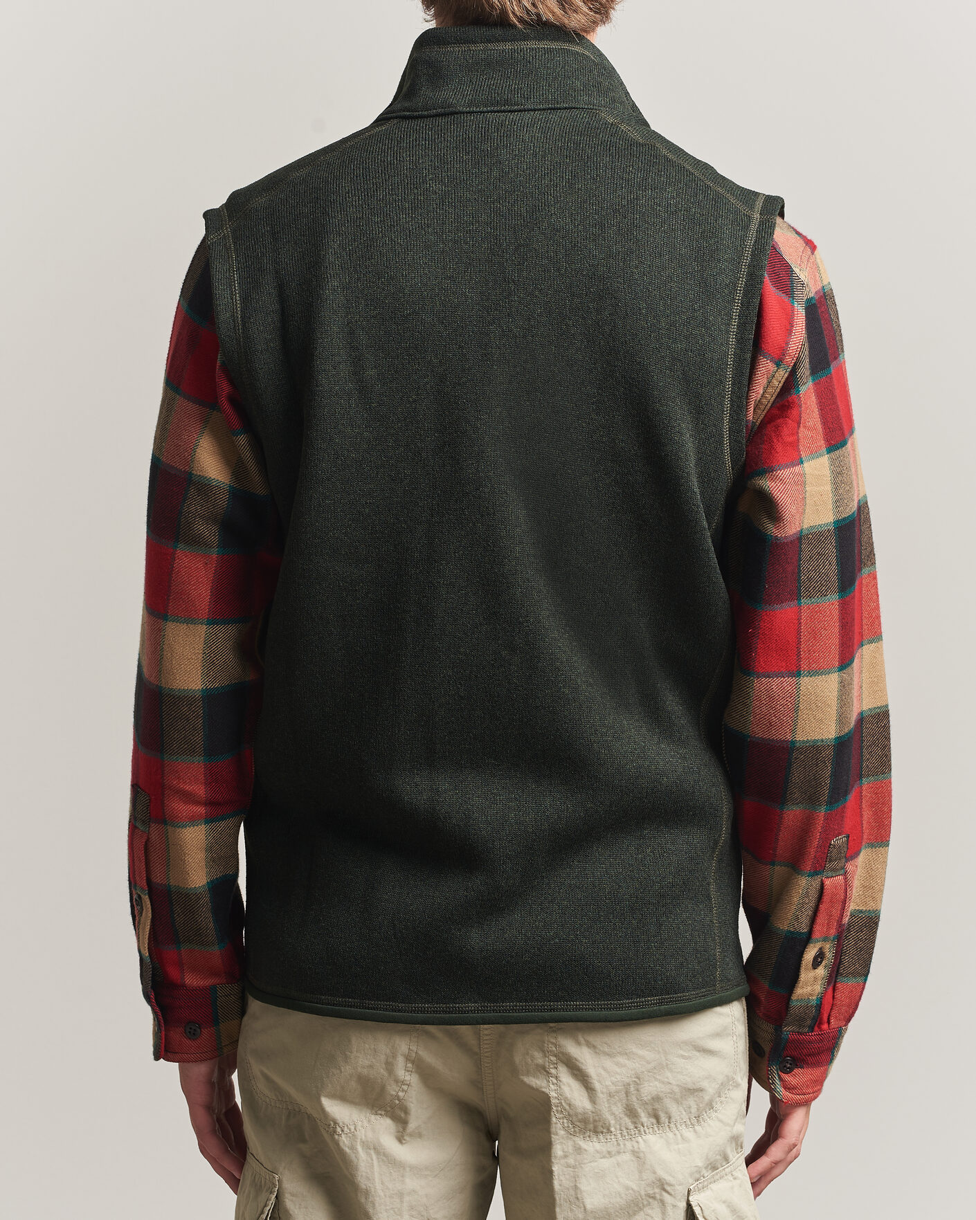 Heren | Gilets | Patagonia | Better Sweater Vest Old Growth Green