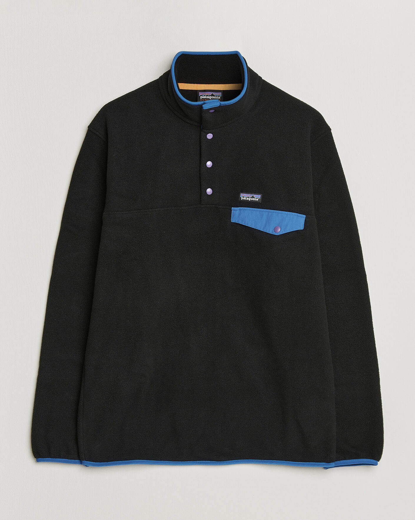 Heren | Truien | Patagonia | Synch Snap T Half Zip Fleece Black