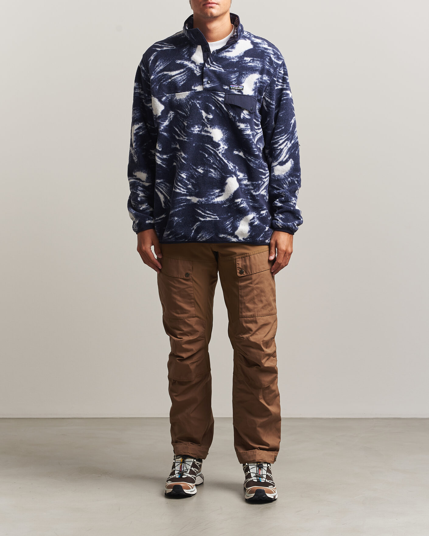 Homme | Pulls Et Tricots | Patagonia | Synch Snap T Half Zip Fleece Polar Breeze