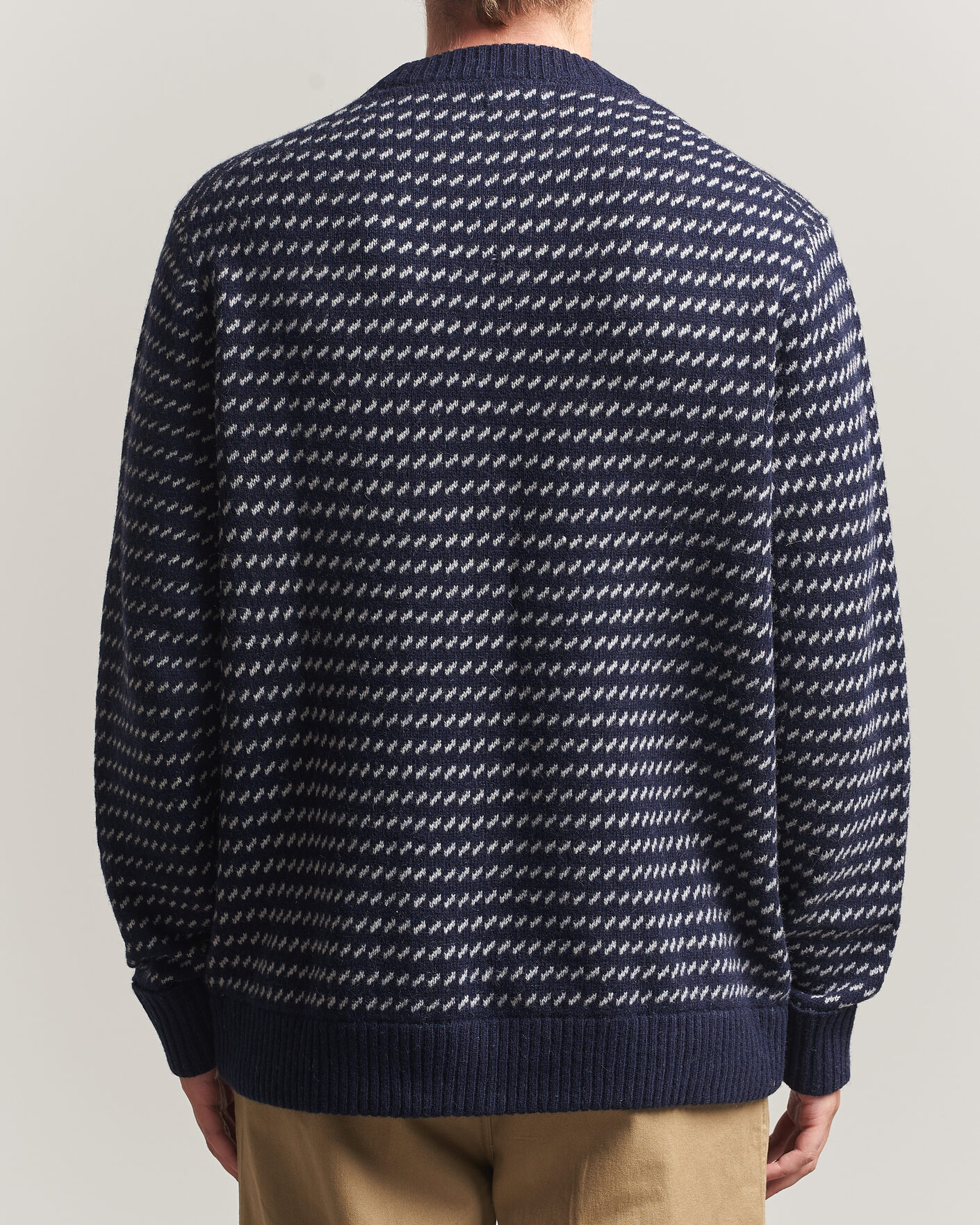 Heren | Truien | Patagonia | Recycled Wool Blend Sweater Classic Navy