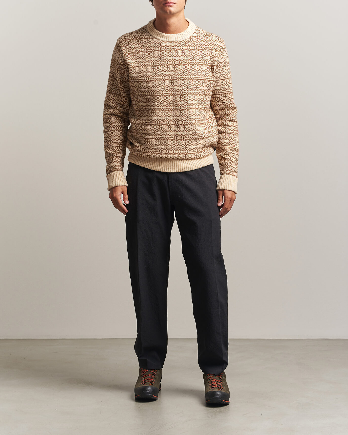 Heren | Truien | Patagonia | Recycled Wool Blend Sweater Snow Squail Natural