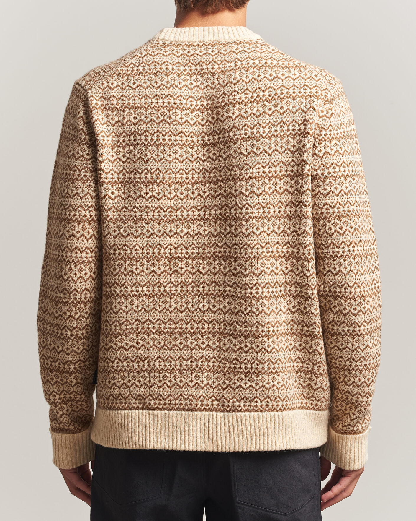 Heren | Truien | Patagonia | Recycled Wool Blend Sweater Snow Squail Natural