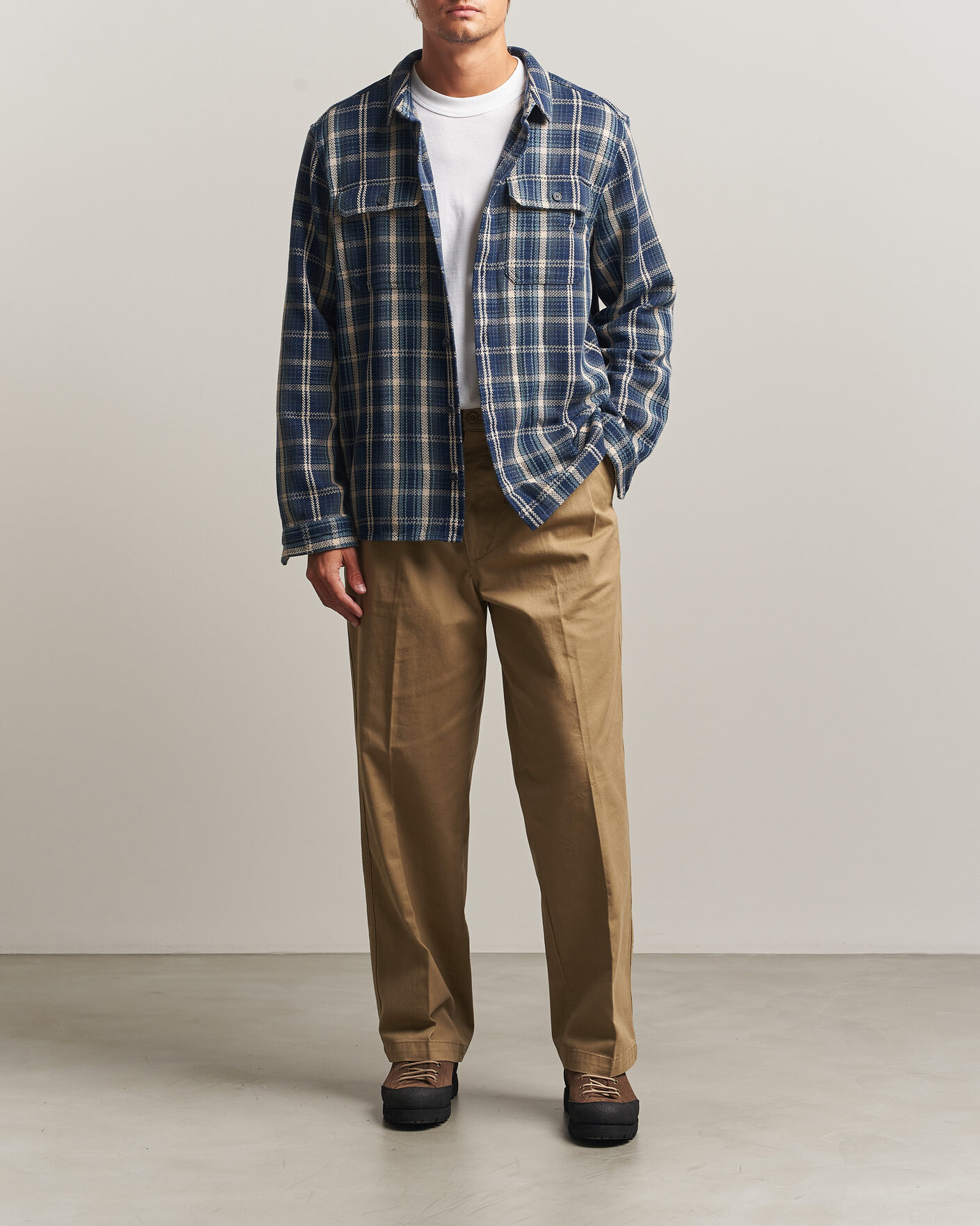 Heren | Overhemden | Patagonia | Fjord Loft Shirt Slorstice New Navy