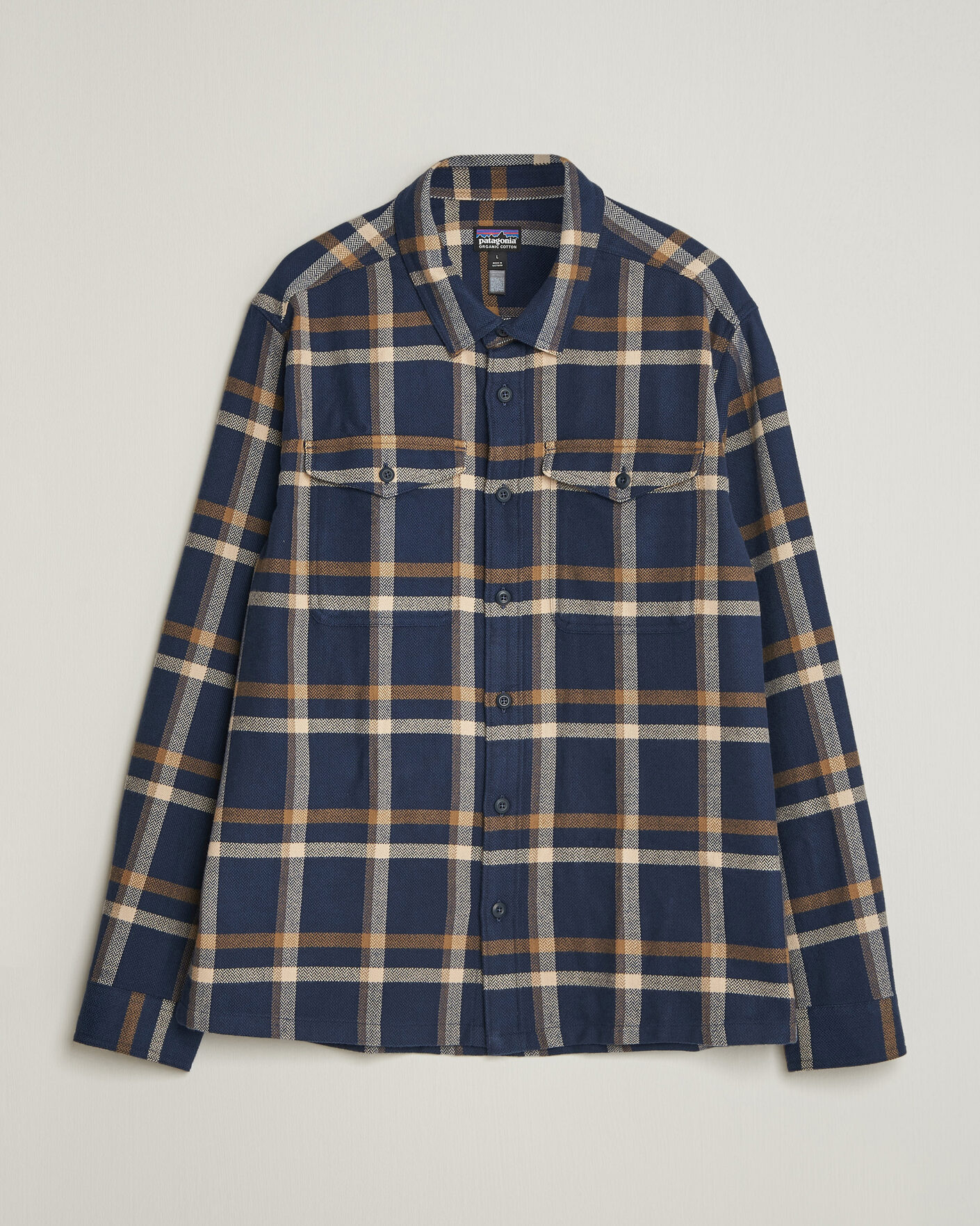 Heren | Overhemden | Patagonia | Fjord Flannel Shirt New Navy