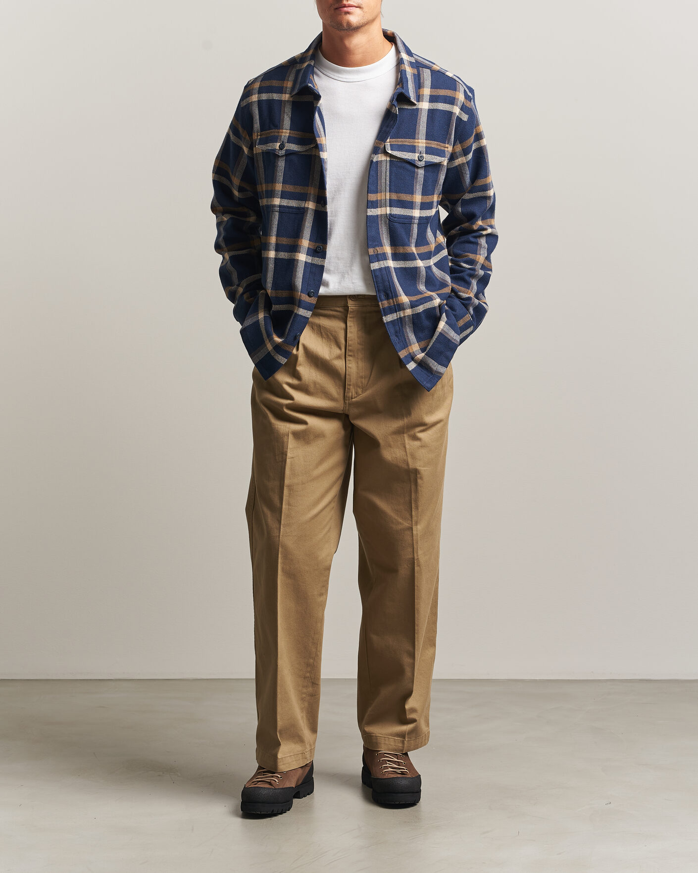 Heren | Overhemden | Patagonia | Fjord Flannel Shirt New Navy