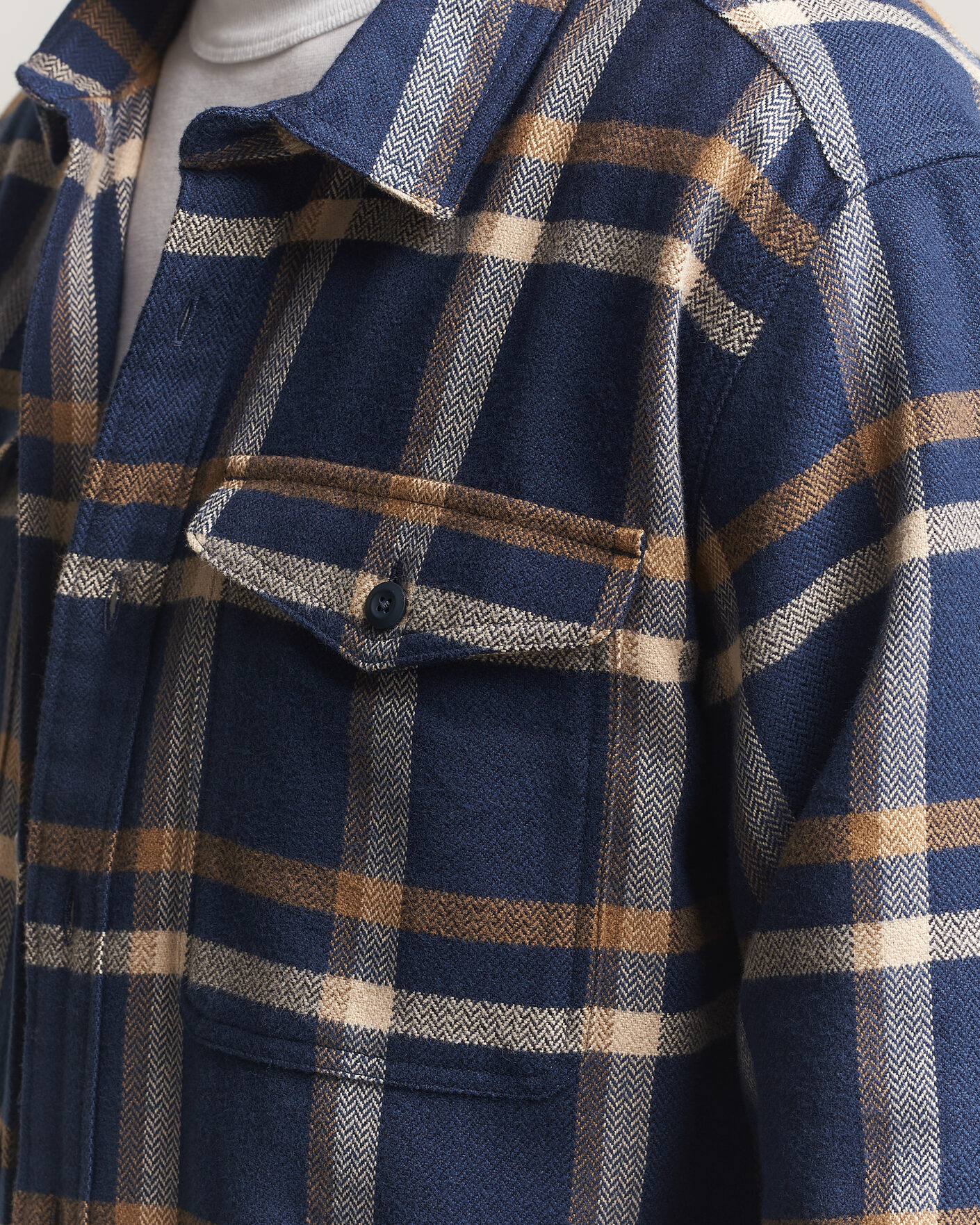 Heren | Overhemden | Patagonia | Fjord Flannel Shirt New Navy