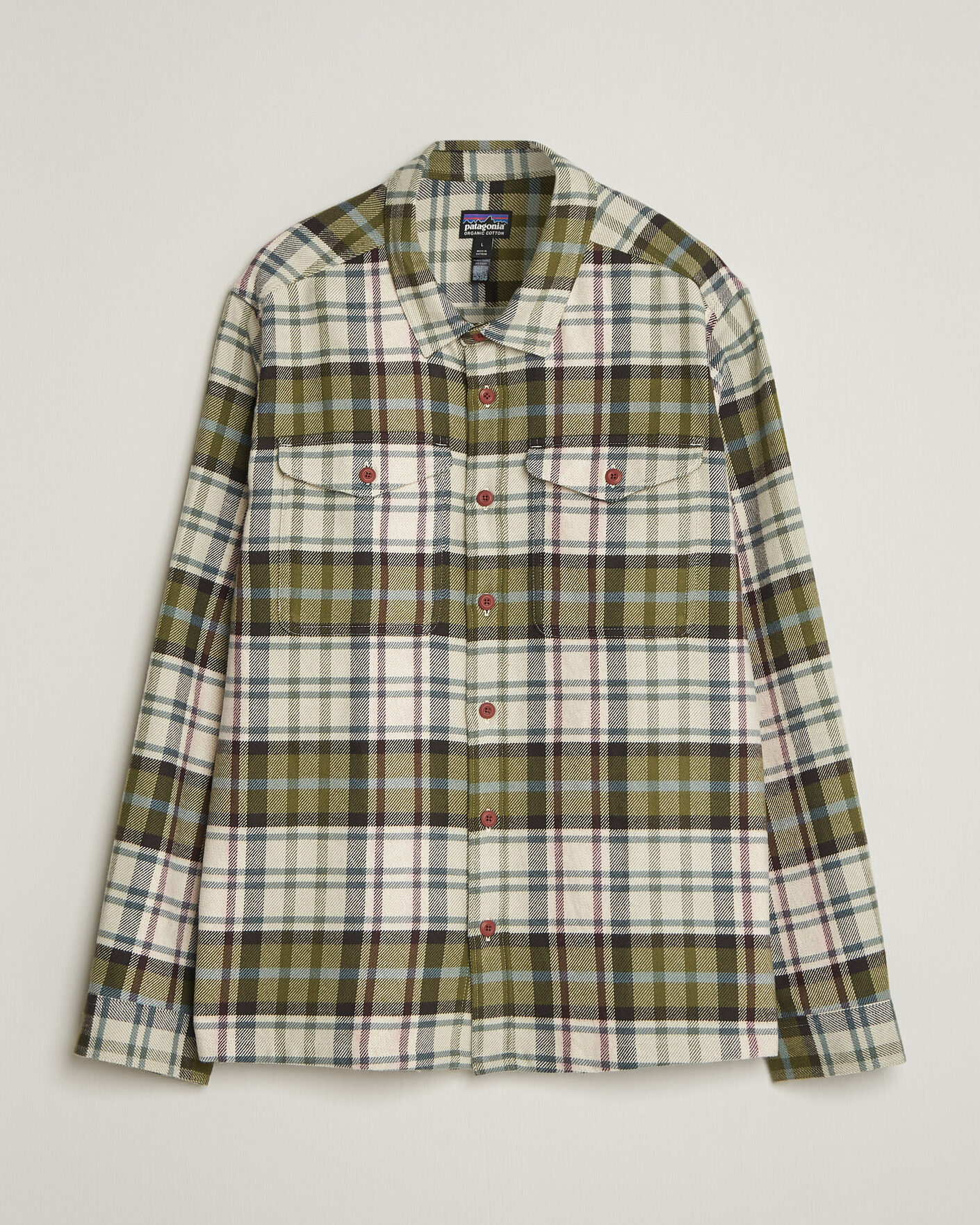 Homme | Chemises | Patagonia | Fjord Flannel Shirt Weathered Stone