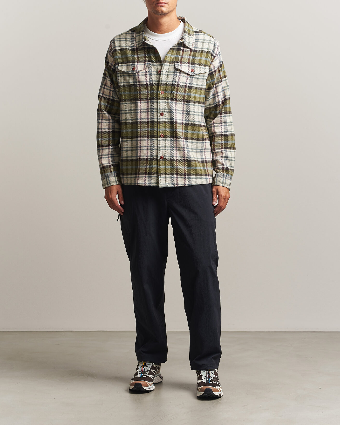 Homme | Chemises | Patagonia | Fjord Flannel Shirt Weathered Stone