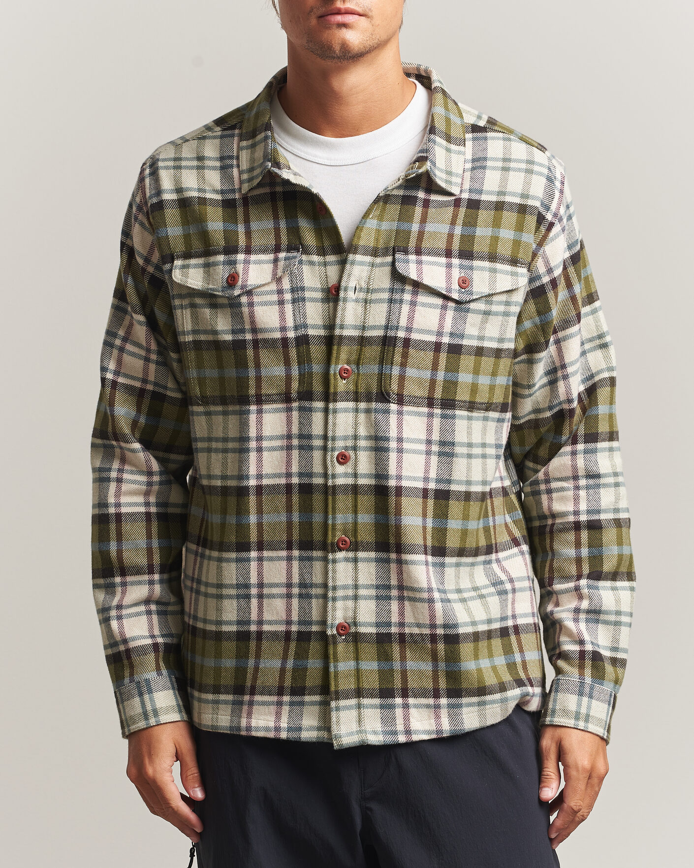 Homme | Chemises | Patagonia | Fjord Flannel Shirt Weathered Stone