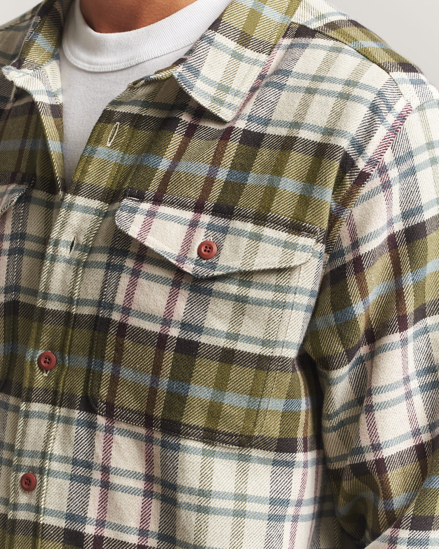 Homme | Chemises | Patagonia | Fjord Flannel Shirt Weathered Stone